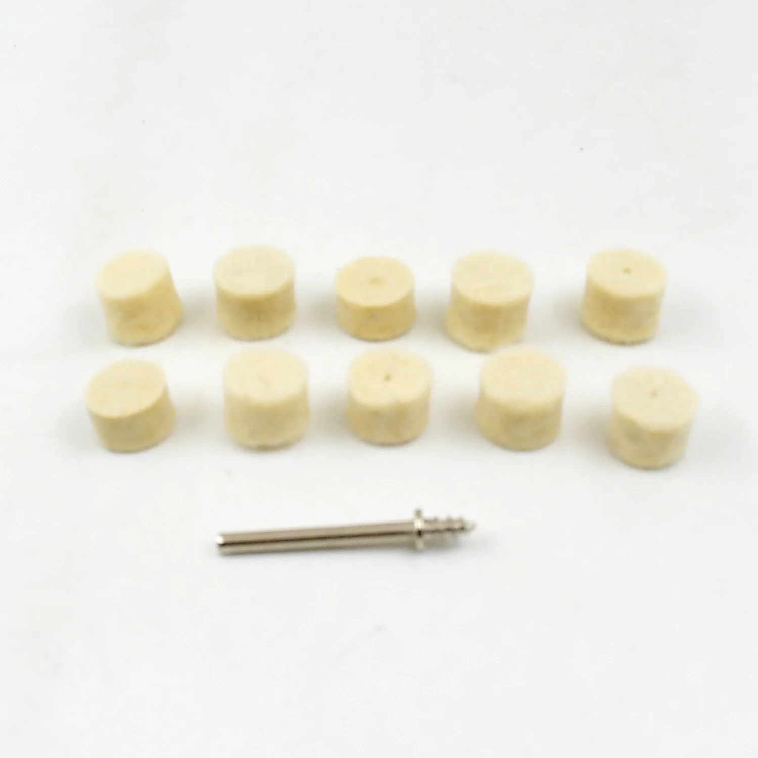 Rotary Tool Accessory Wool Felt Polishing Pad Felt (11 Pcs Set) - Image 4