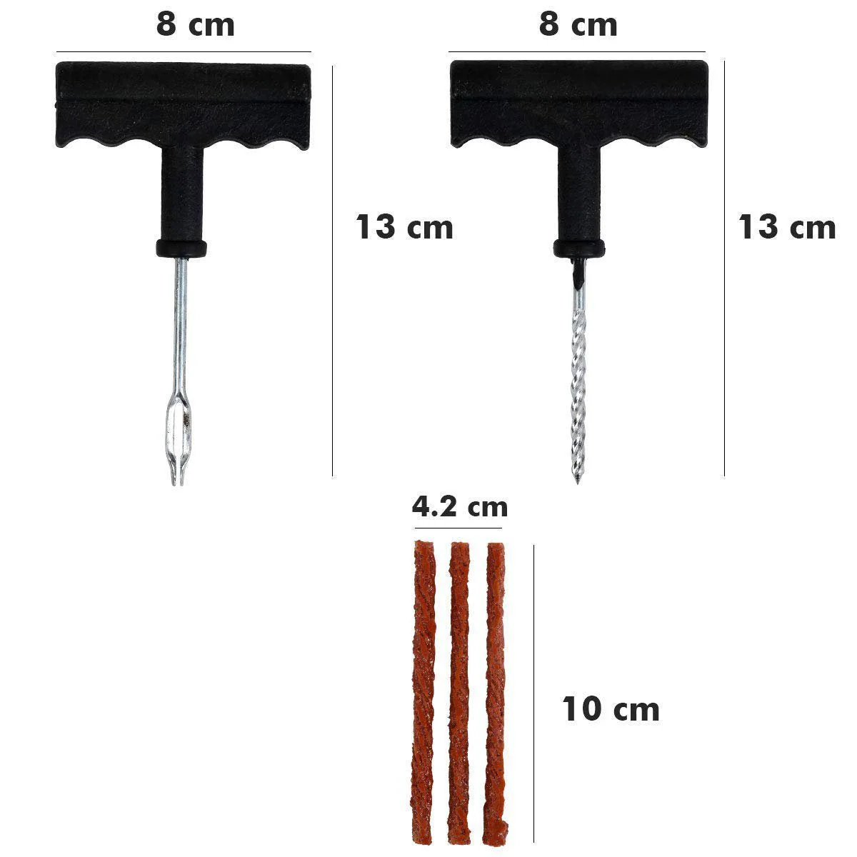 Puncture Repair Kit Tubeless Tyre Full Set - Image 5