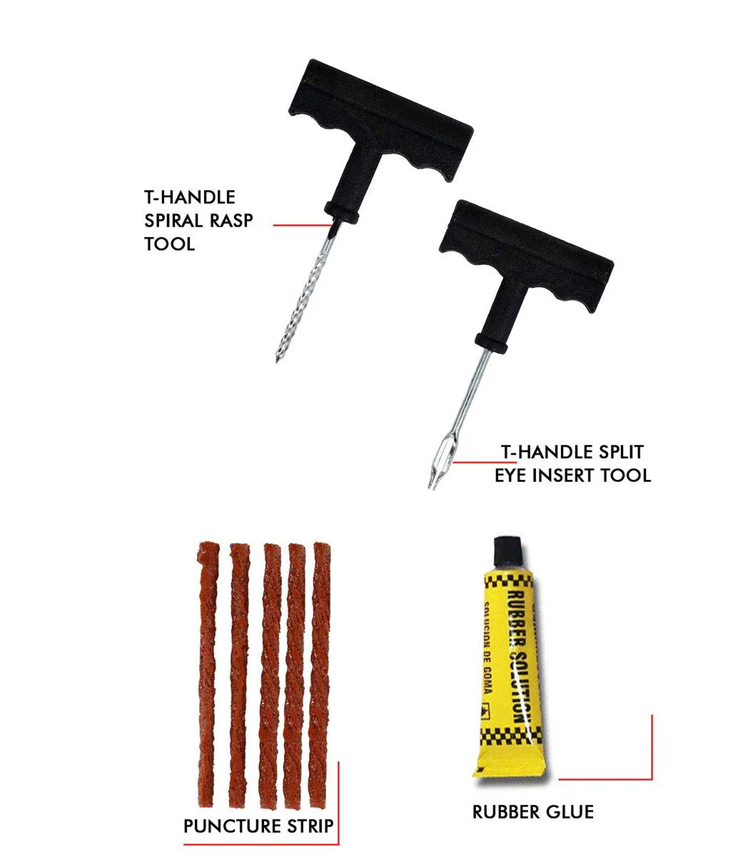 Puncture Repair Kit Tubeless Tyre Full Set - Image 6