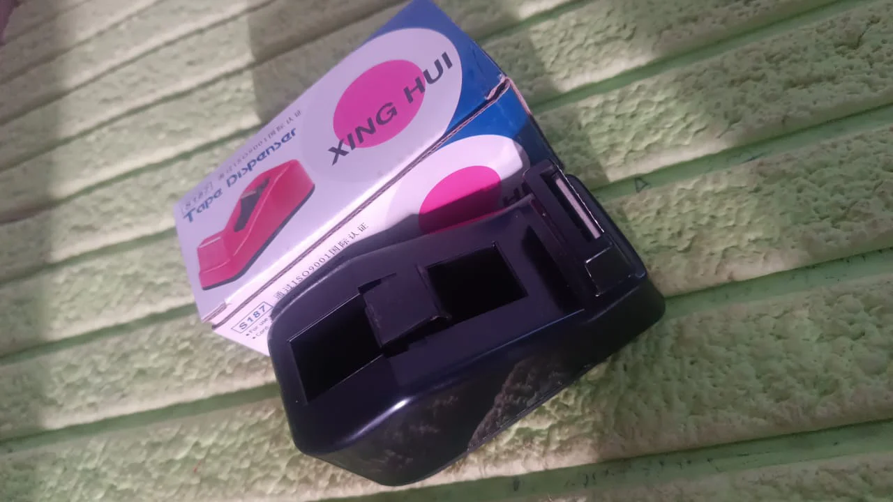 Plastic Tape Dispenser Cutter for Home Office use (1 pc) - Image 7