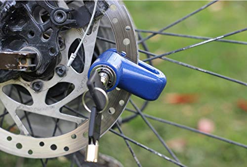 Wheel Padlock Disc Lock Security for Motorcycles Scooters Bikes - Image 6