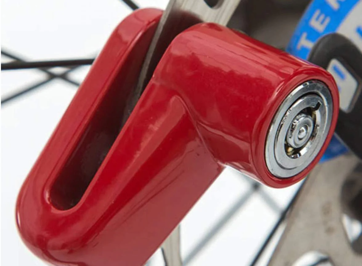 Wheel Padlock Disc Lock Security for Motorcycles Scooters Bikes - Image 7
