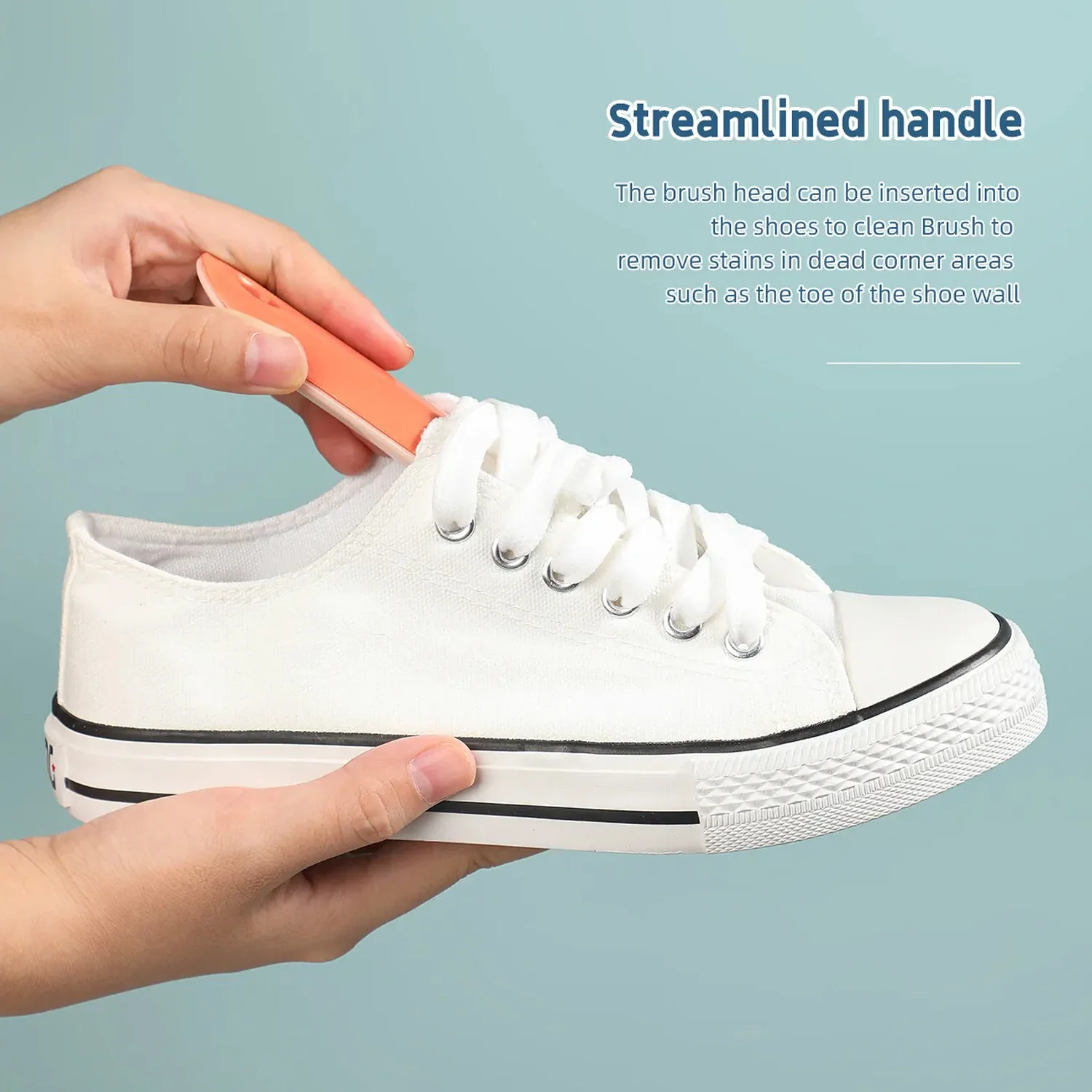 Small Cleaning Brush Shoes and Clothes Cleaning Brush (1 Pc) - Image 6
