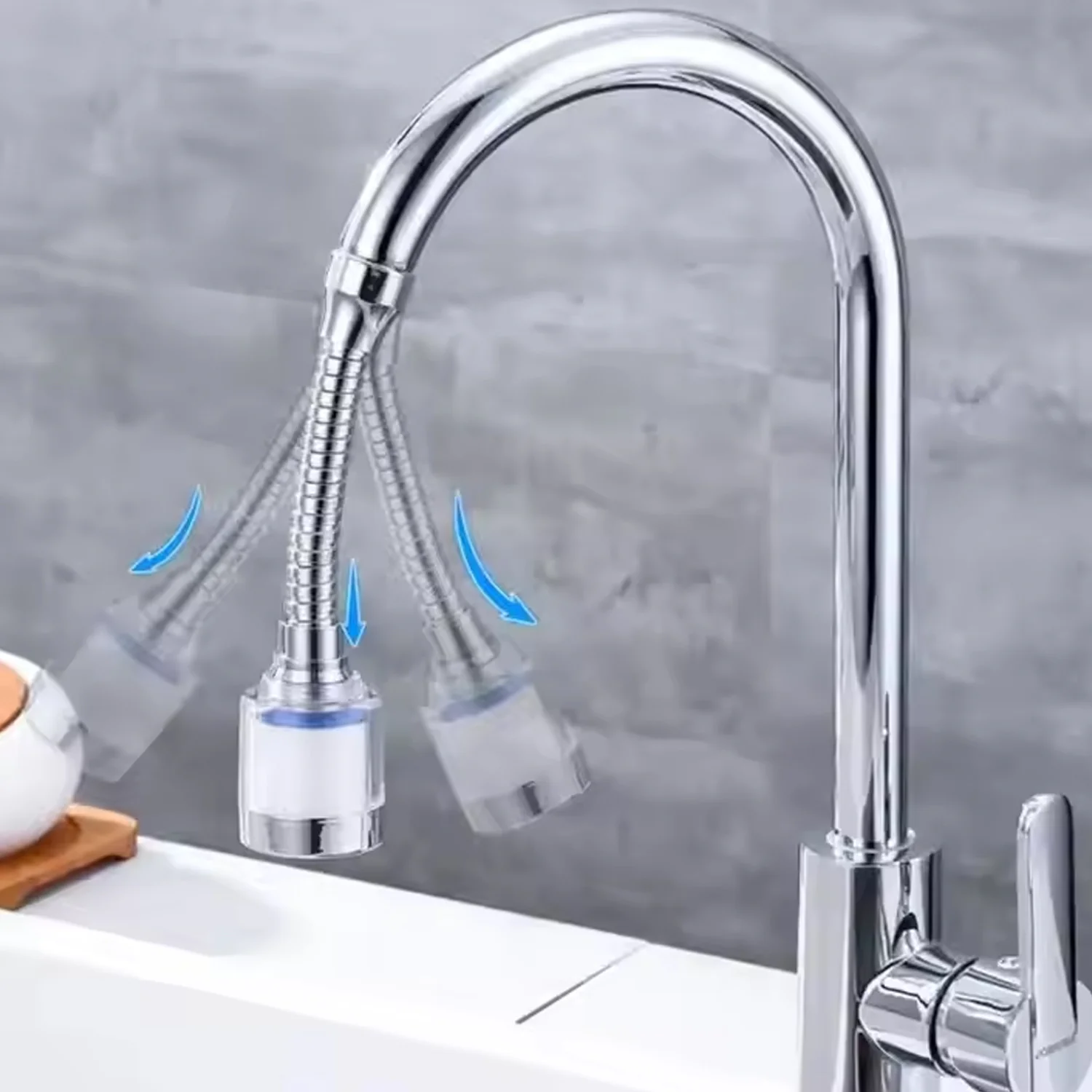 Plastic Water-Saving Sprinkler, Faucet Aerator (6.5 Inch) - Image 5