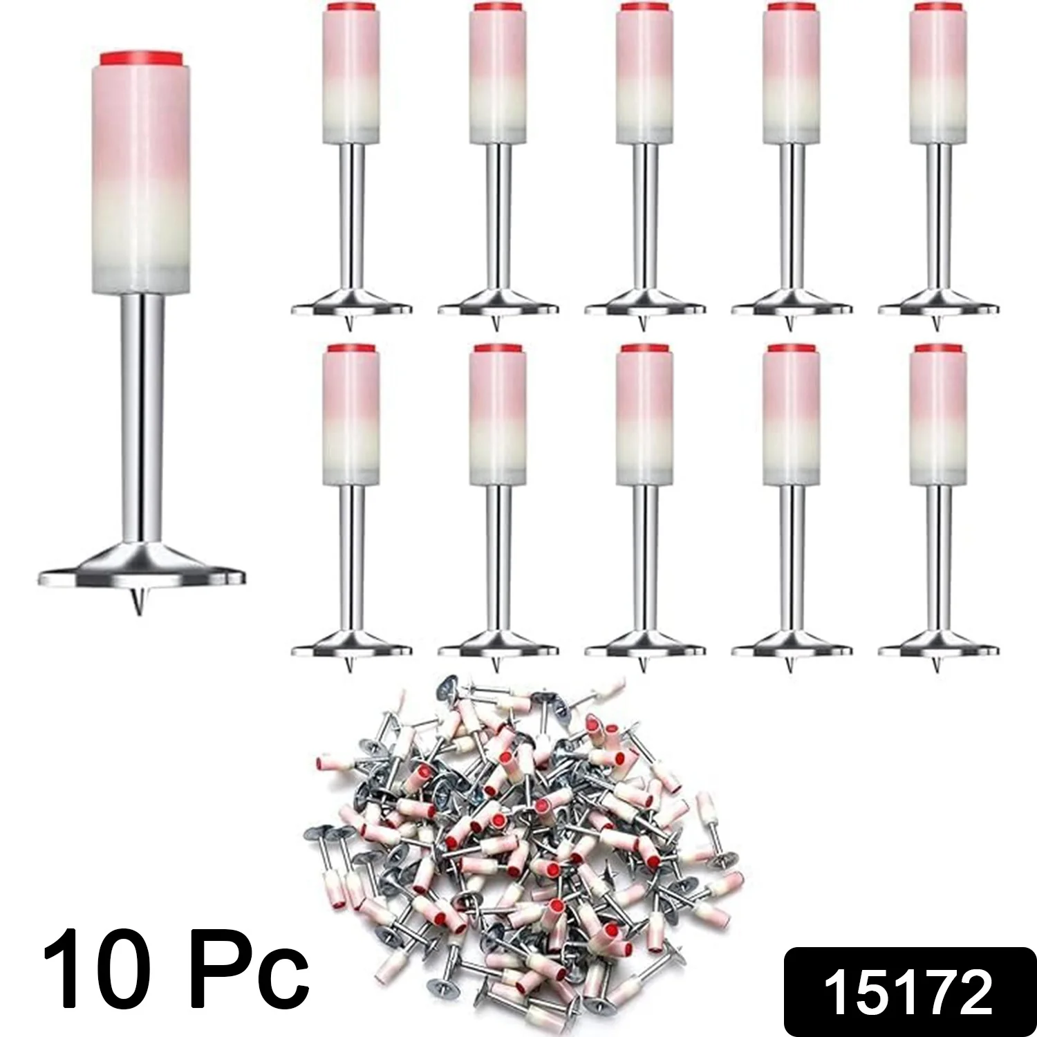Round Nails for Mini Steel Nails For Gun (10 Pcs Set) - Image 2