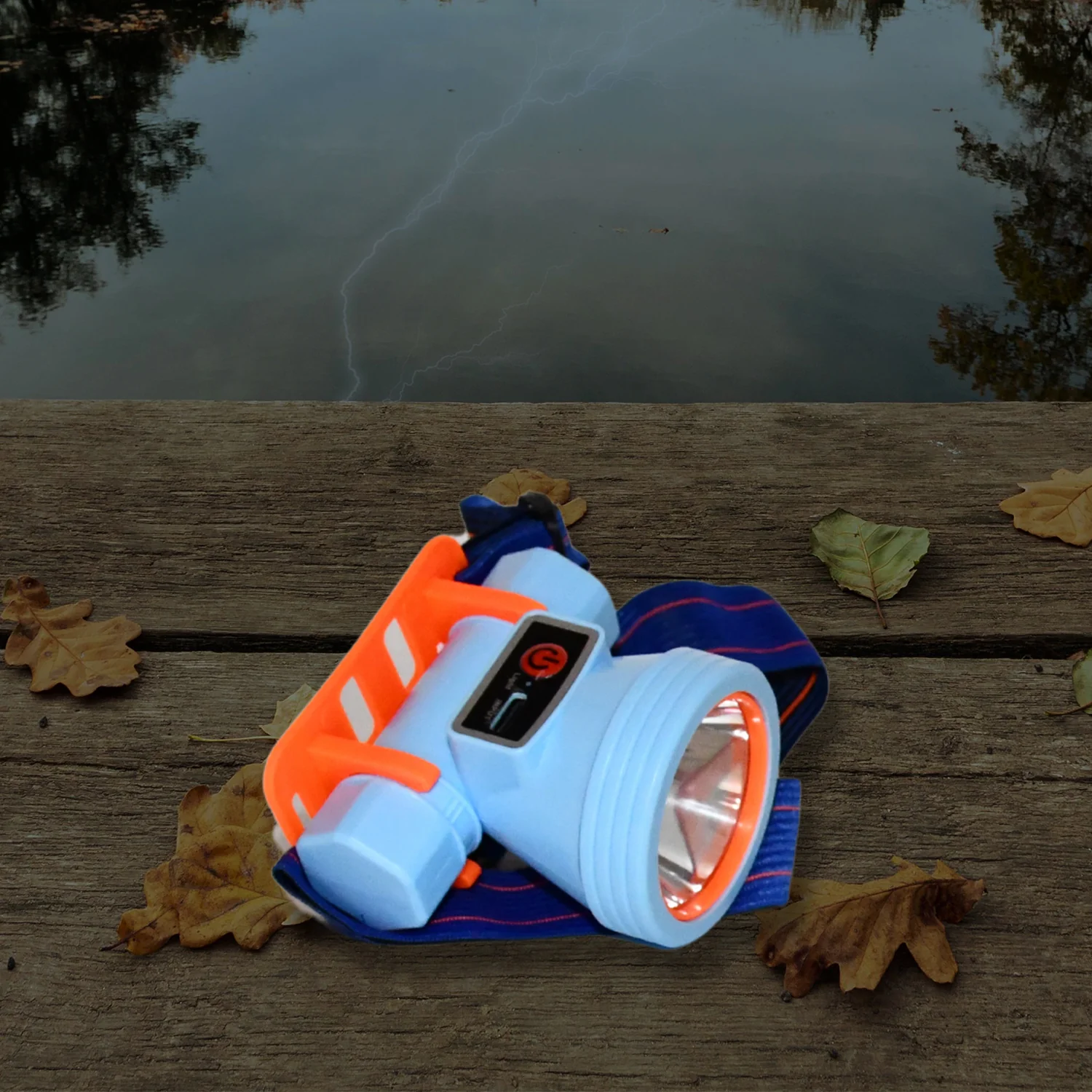 Mini Rechargeable Power Headlamp With Plastic Case (1 Pc) - Image 7