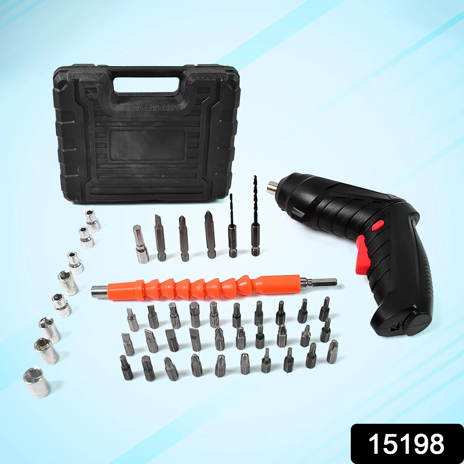 Small Screwdriver with LED Light, Screwdrivers Bit Set (48 Pcs Set) - Image 2