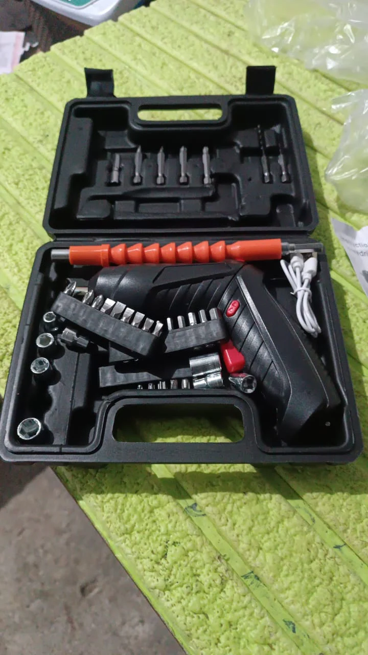 Small Screwdriver with LED Light, Screwdrivers Bit Set (48 Pcs Set) - Image 8