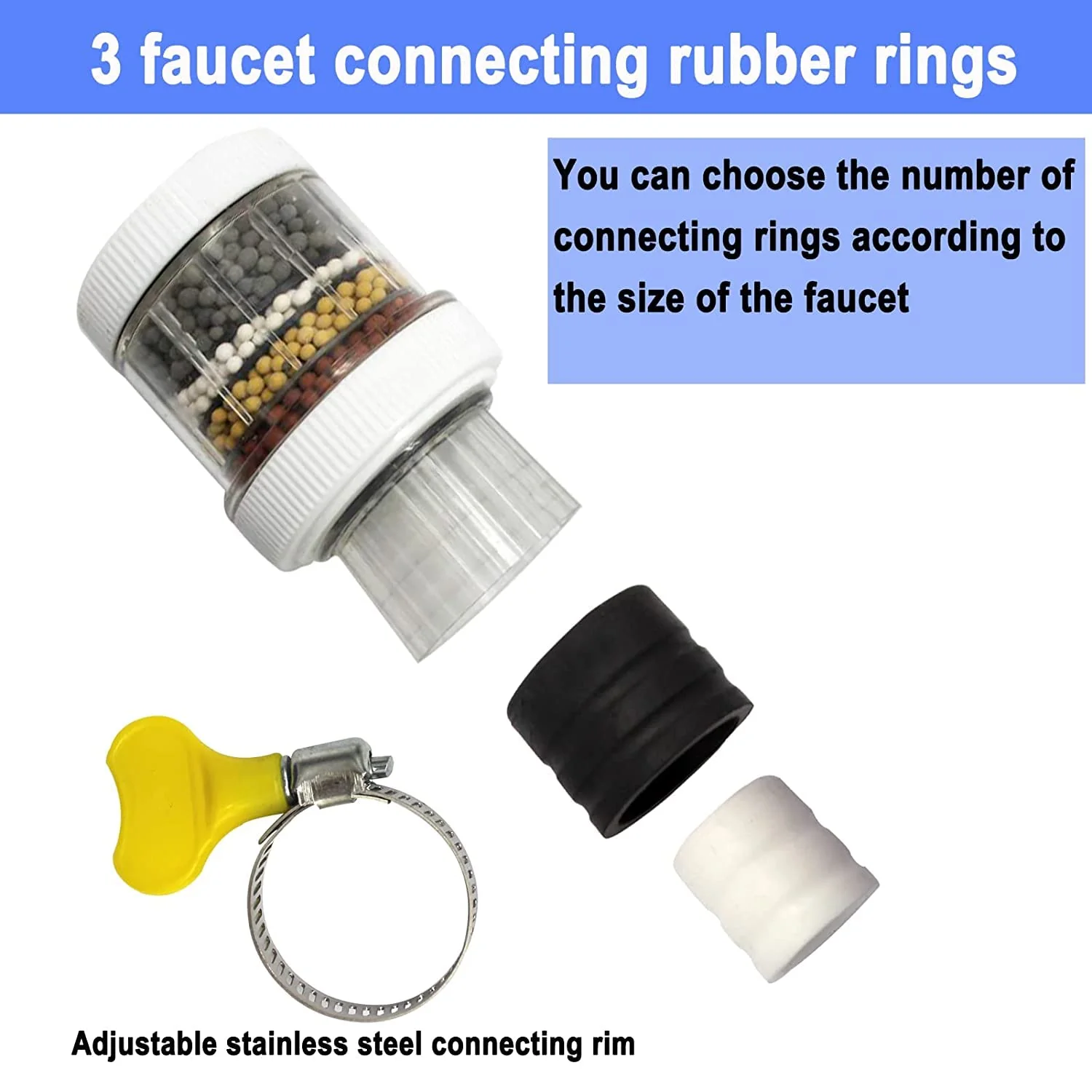 Kitchen Faucet Water Filter Tap Purifier - 4 Layer Activated Carbon for Clean Water - Image 5