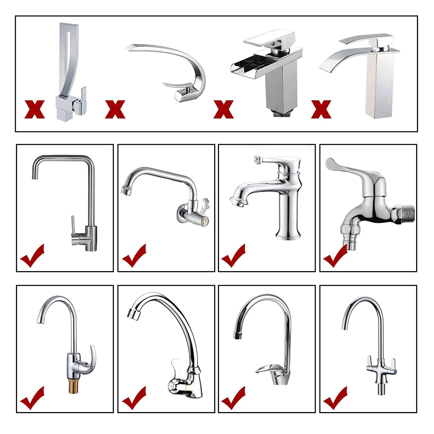 Kitchen Faucet Water Filter Tap Purifier - 4 Layer Activated Carbon for Clean Water - Image 8
