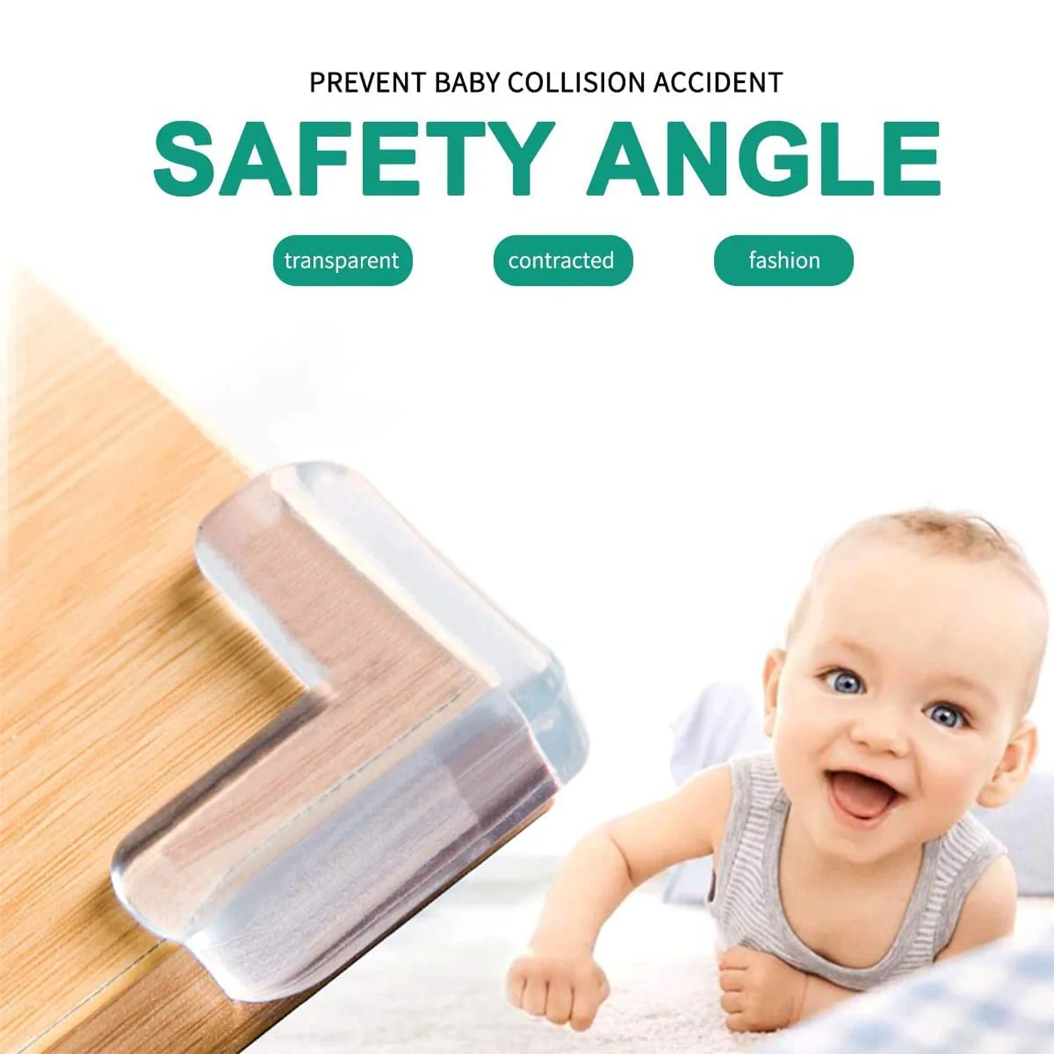 Transparent Table Corner Protector (4 Pcs Set) - Image 5