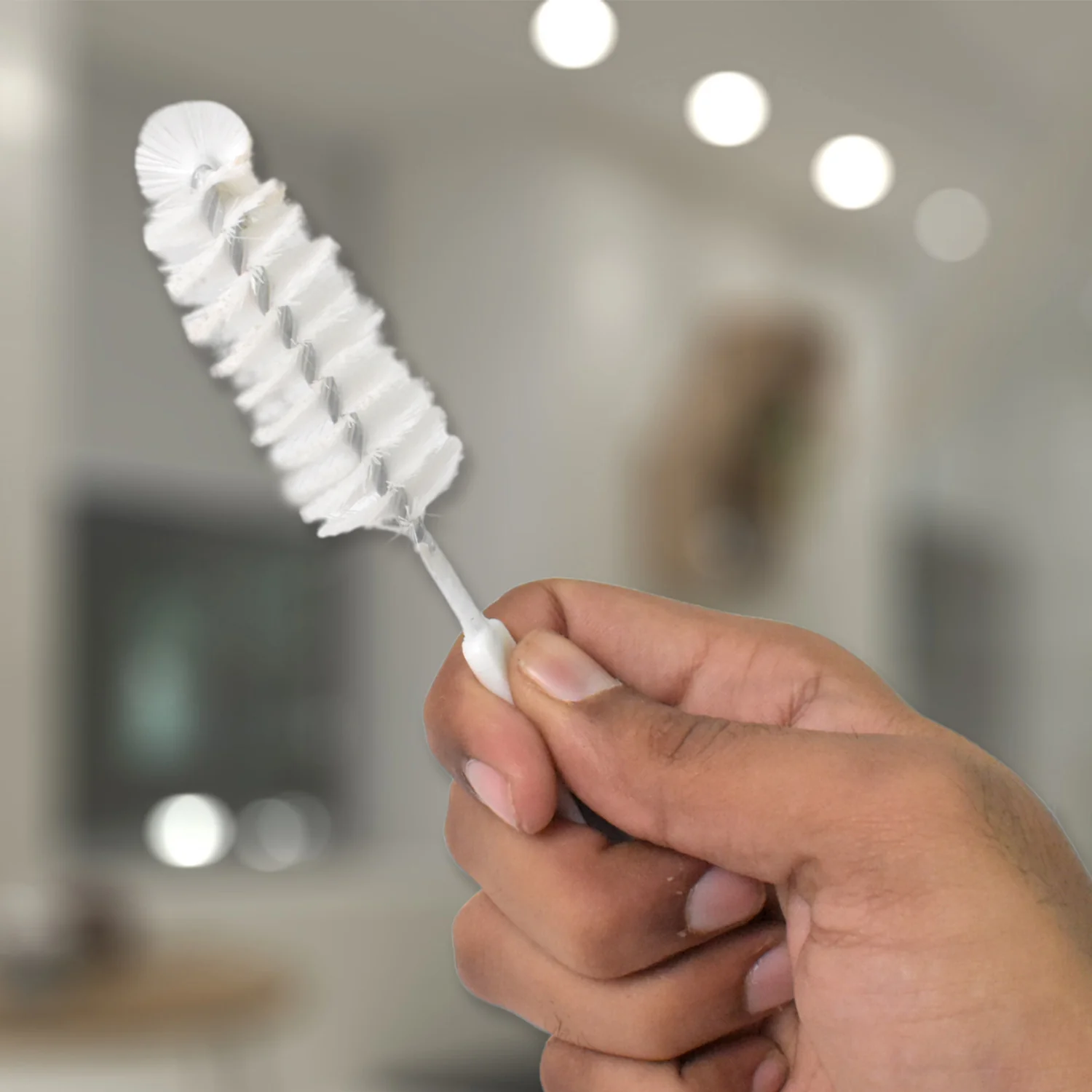 Long Handle Bottle Brush for Jars, Bottles & Containers Cleaning - Image 11