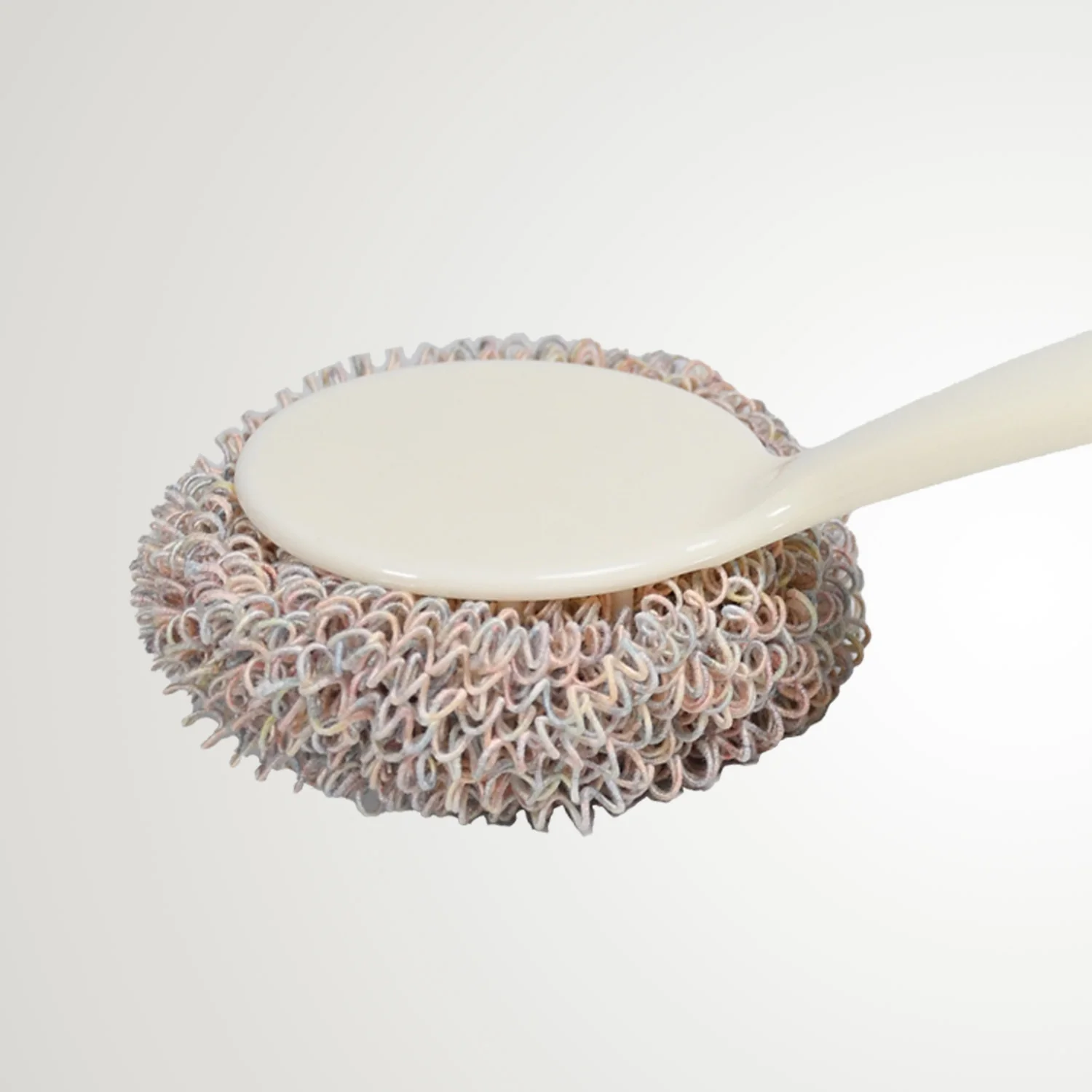 Handle Pot Dishwashing Brush Long-Handled Washing Brush with Extra Head for Kitchen - Image 5