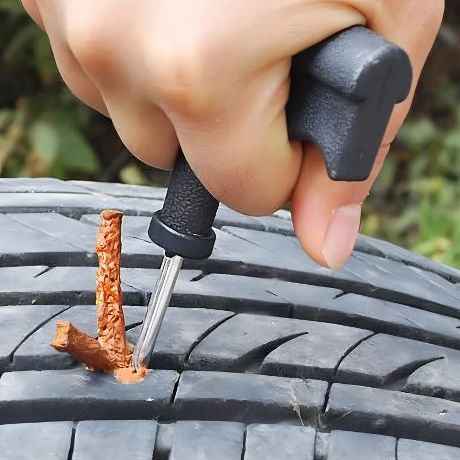 Tire Repair Strings Rubber Strips For Cars & Bike (10 Pcs Set ) - Image 4