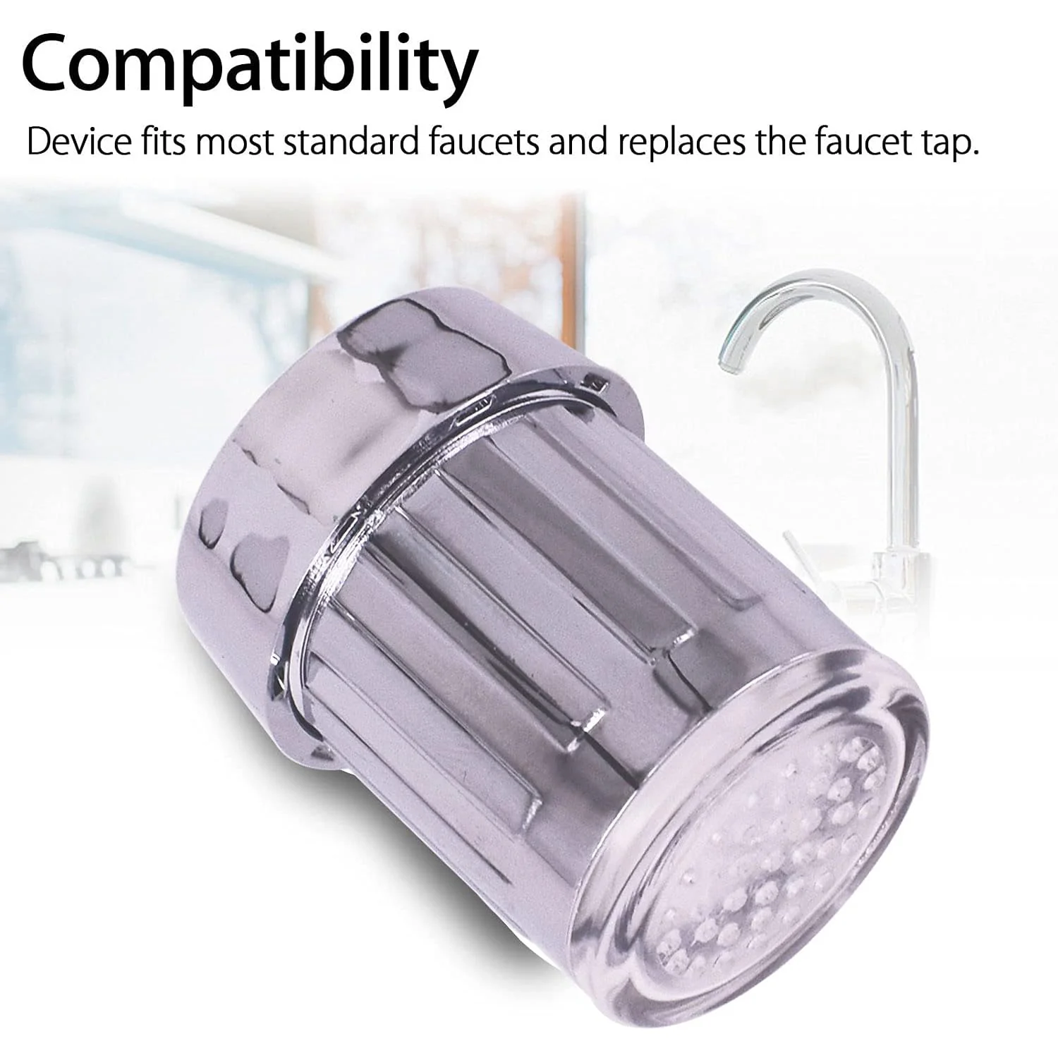 LED Light Stream Faucet Tap Adapter (1 Pc) - Image 3
