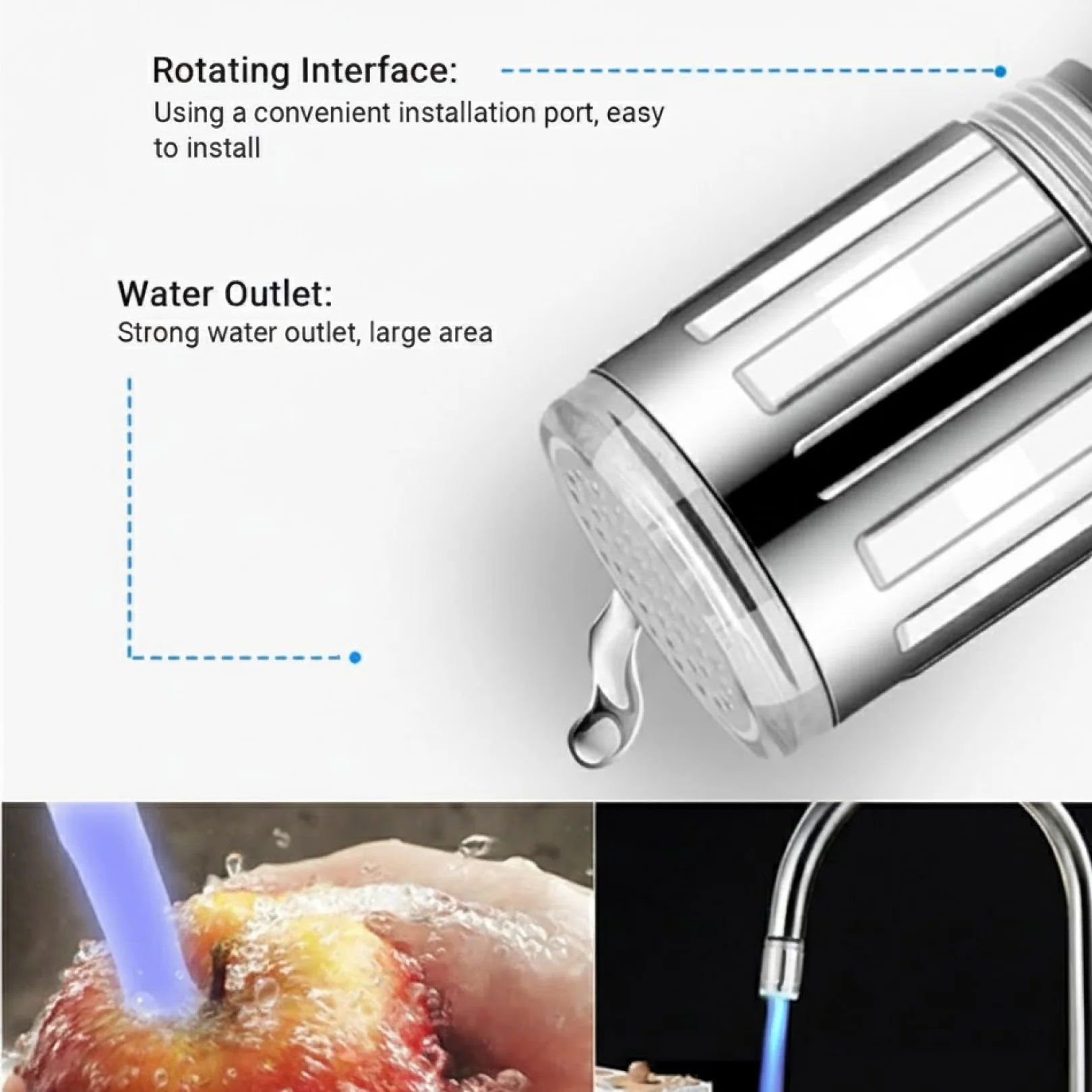 LED Light Stream Faucet Tap Adapter (1 Pc) - Image 6