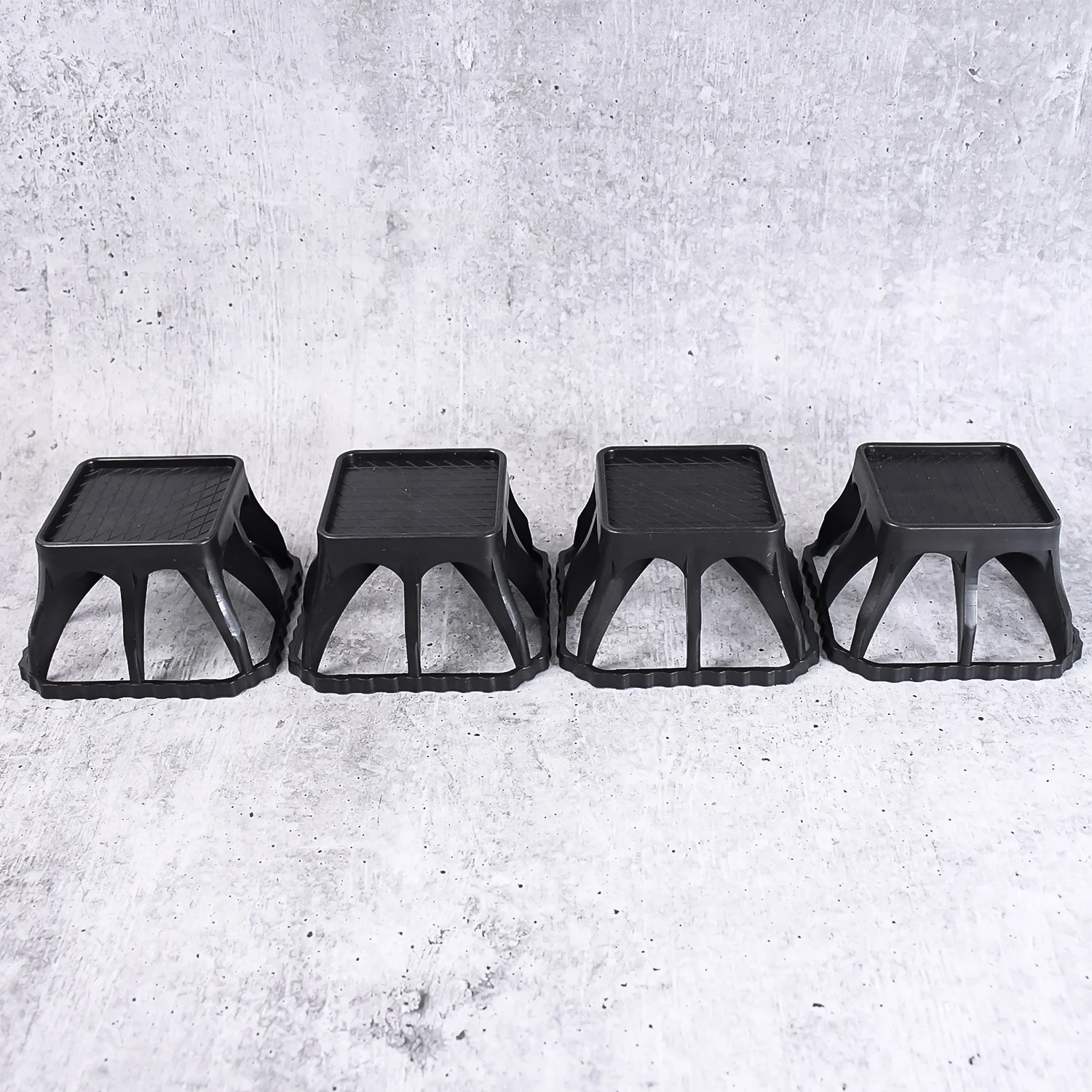 Multi-Purpose Plastic Washing Machine Stand (4 Pcs Set) - Image 5