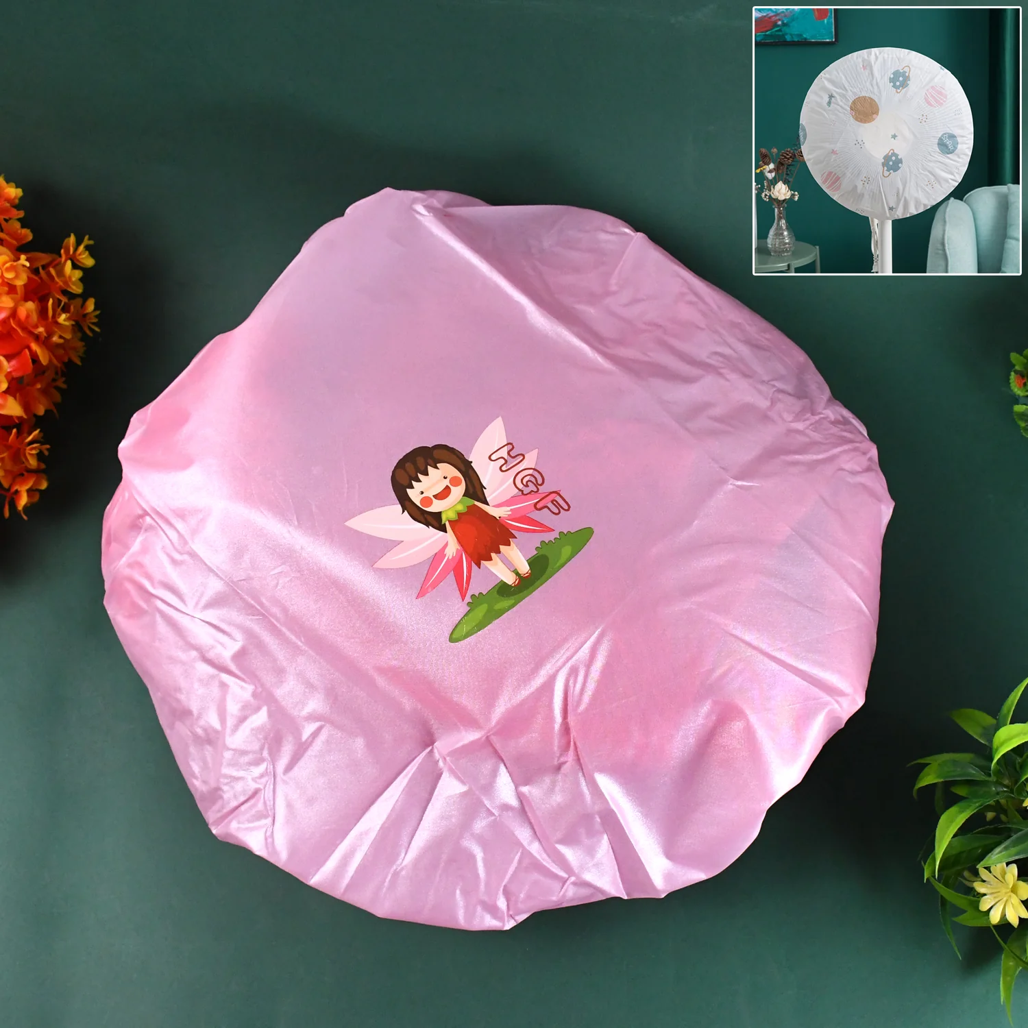 Dust-Proof Round Elastic Protective Case, Fan Cover (1 Pc) - Image 2