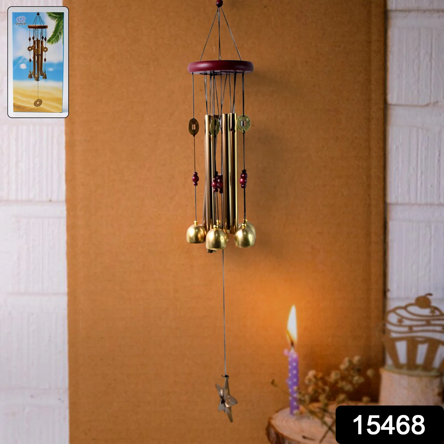 Wind Chimes Outdoor Hanging Dragonfly Wind Chime for Outside (1 Pc) - Image 2