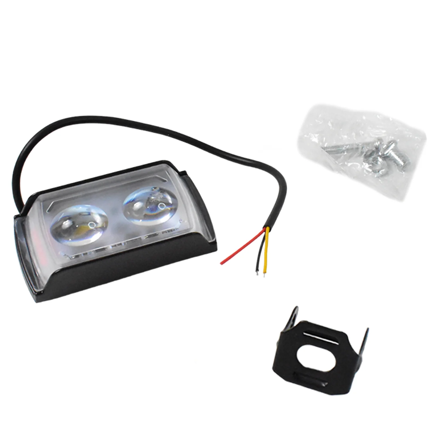 6 Mode LED Spotlight Universal Ultra Mini Double Lens Fog Light (1 Pc) - Image 5