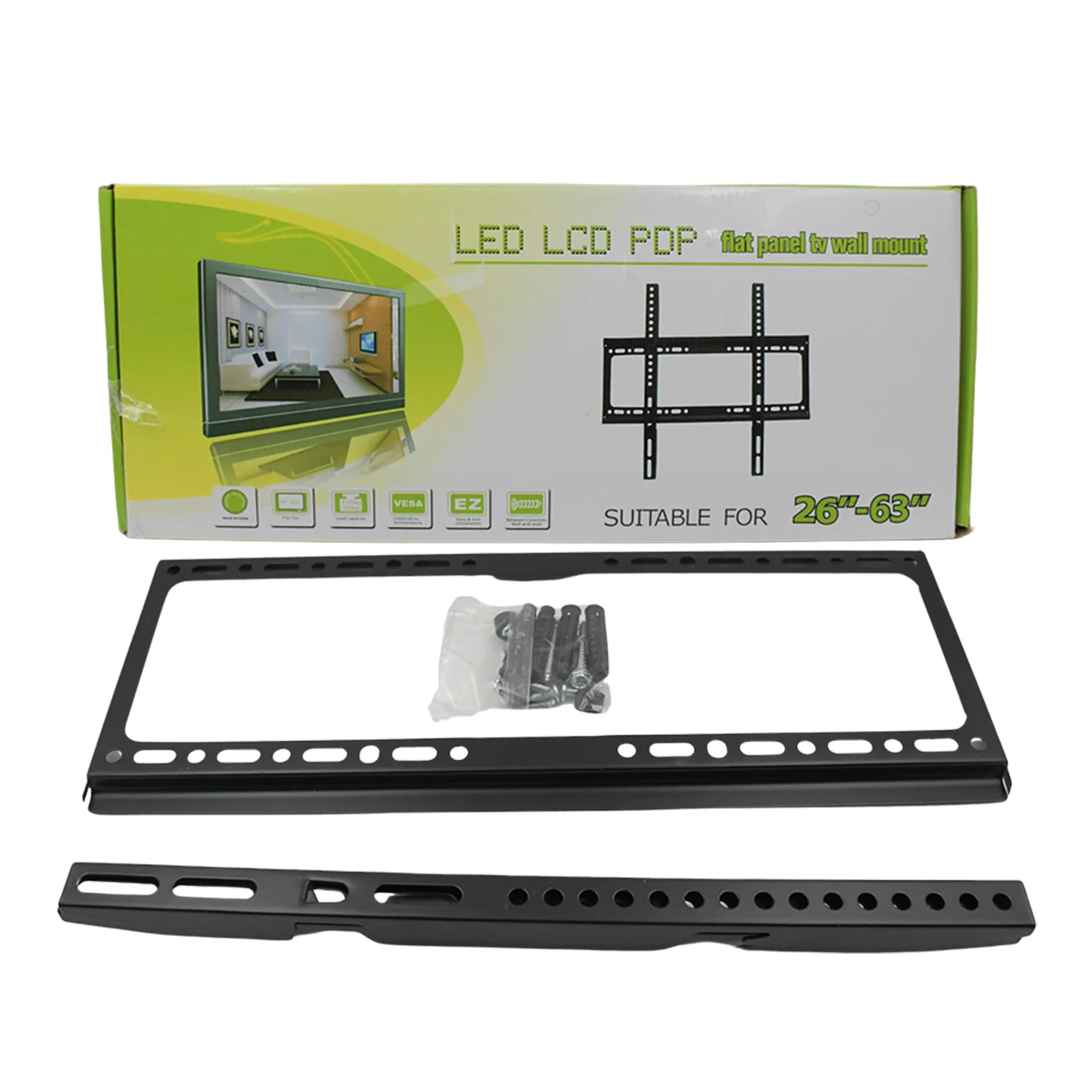 Heavy-Duty TV Wall Bracket for 26–63 Inch LED/LCD TVs (46×20 cm) - Image 4