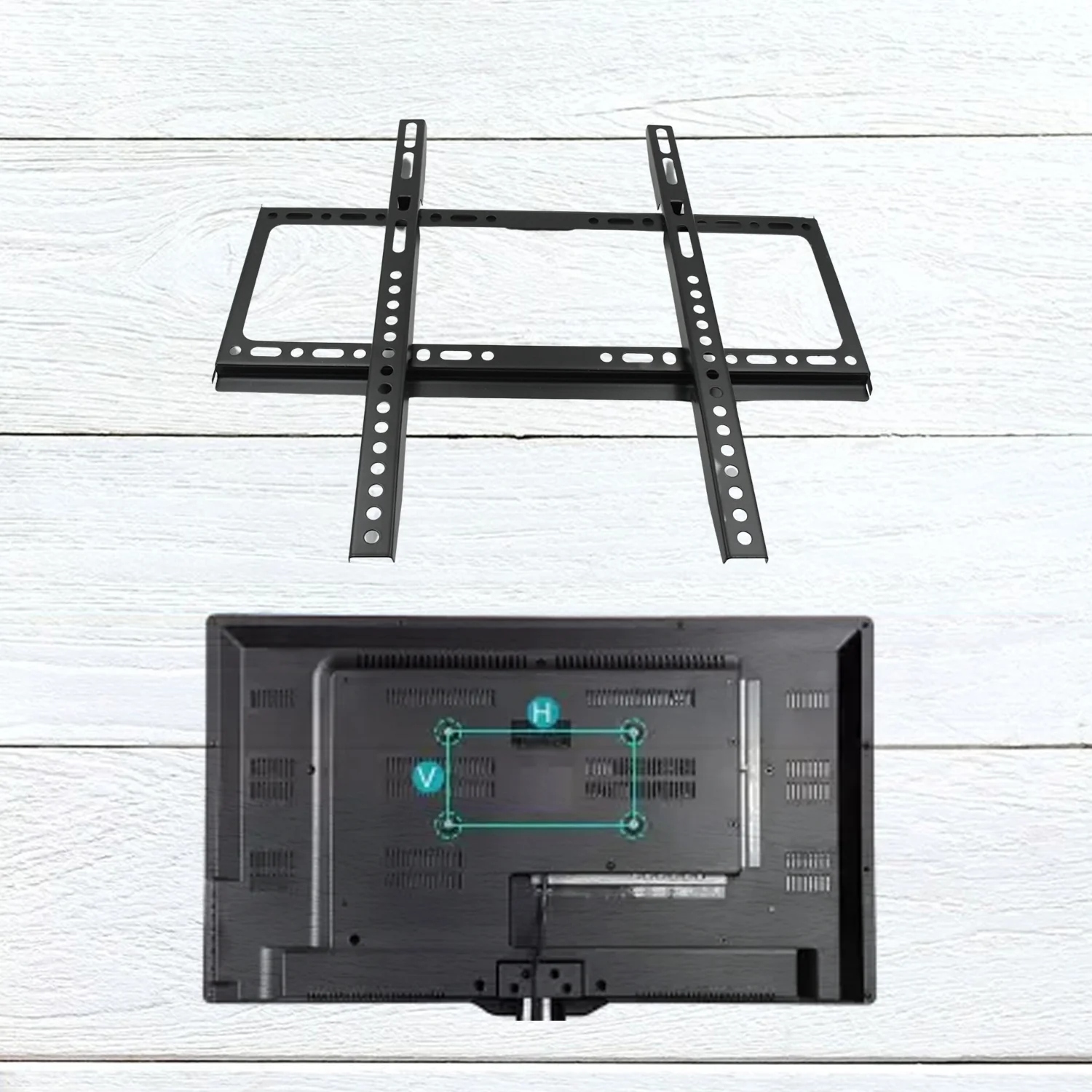 Heavy-Duty TV Wall Bracket for 26–63 Inch LED/LCD TVs (46×20 cm) - Image 8