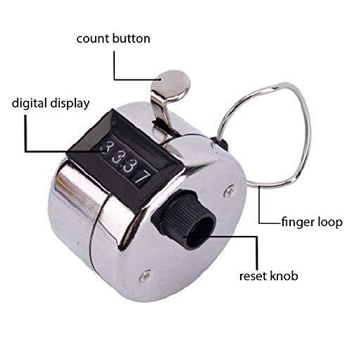4 Digits Hand Held Tally Counter Numbers Clicker - Image 5
