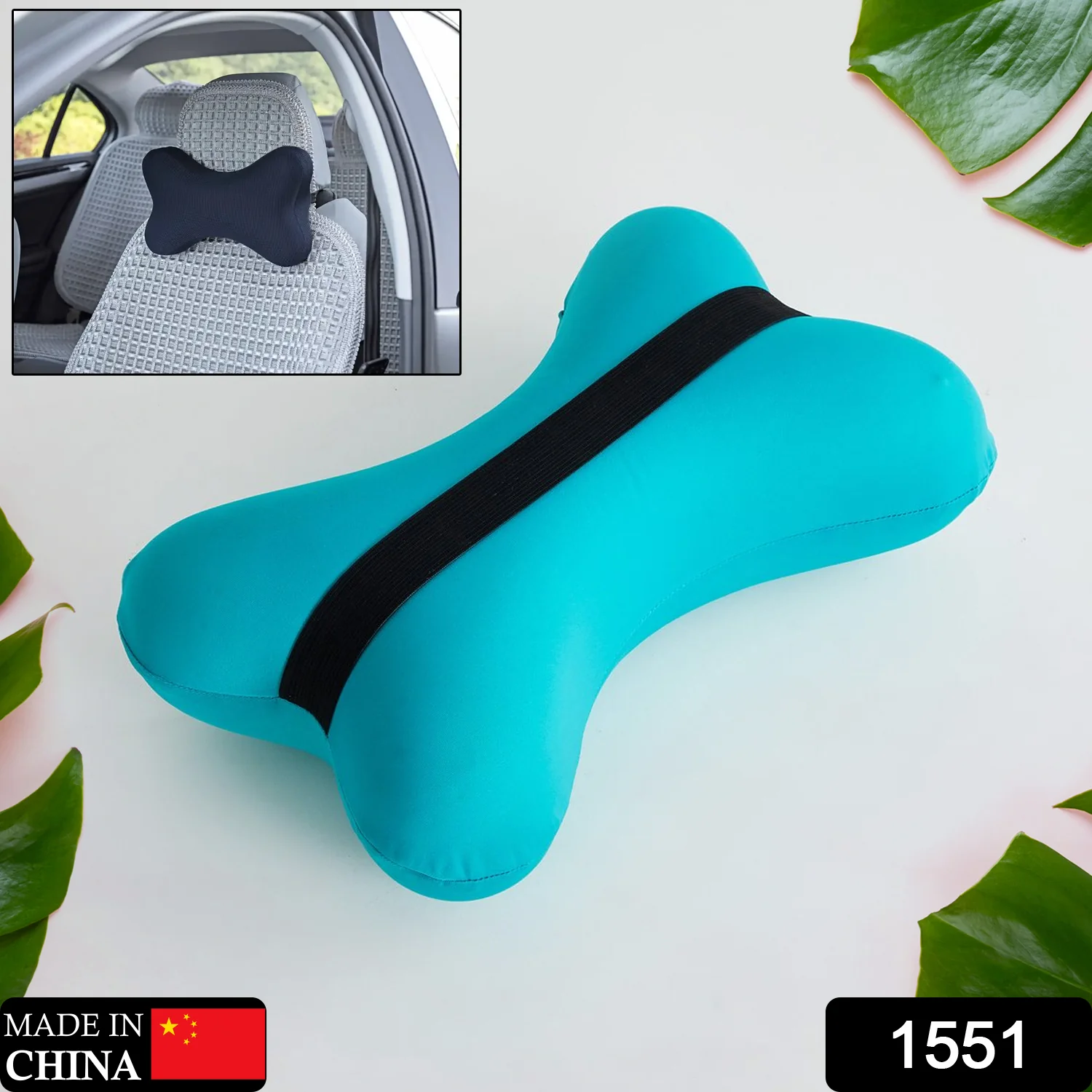 Microbead Roll Neck Pillow – Soft Cushion Bone-Type Travel Neck Support - Image 3