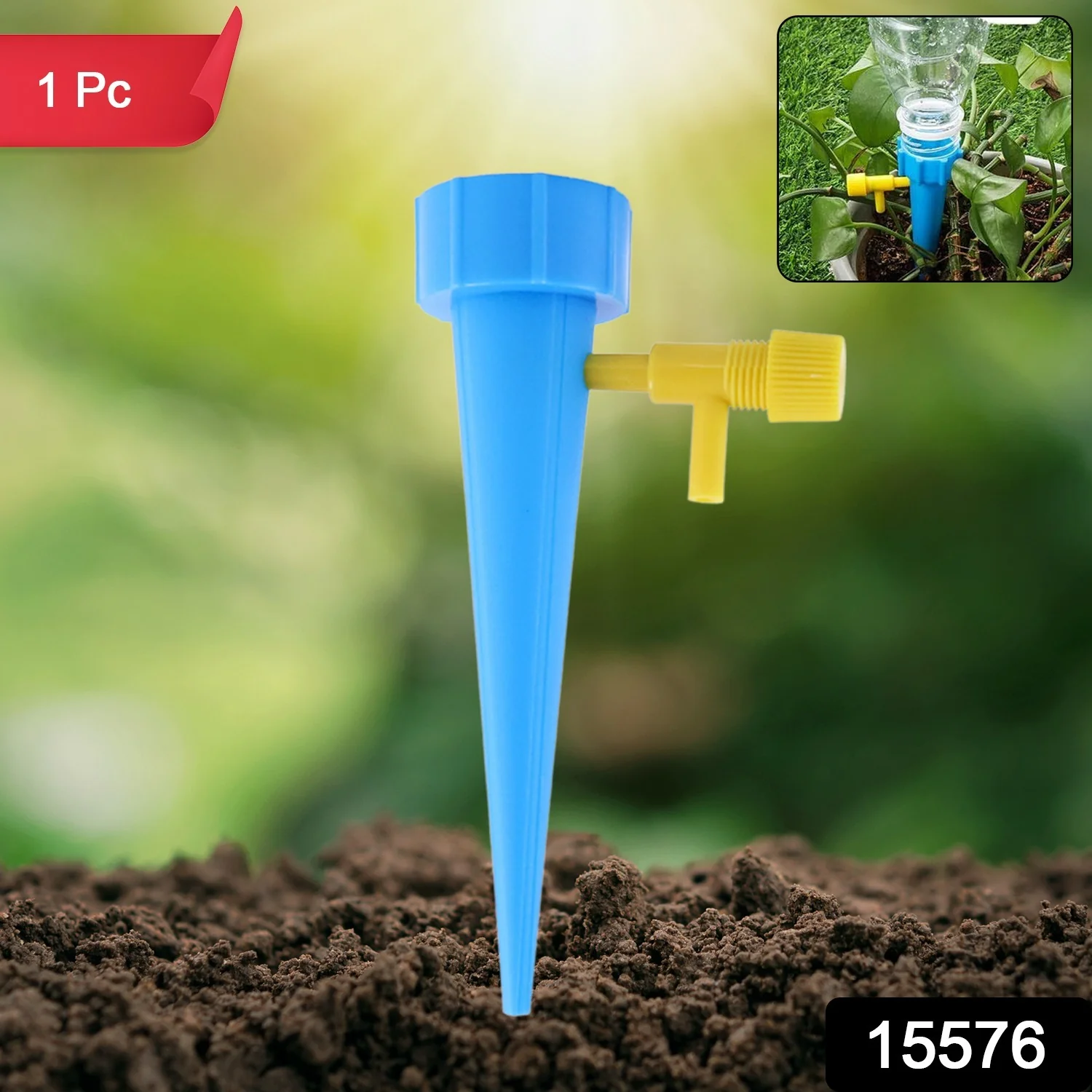 Blue Plant Watering Spikes self Watering Spikes (1 Pc) - Image 2