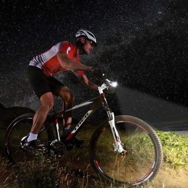Rechargeable Bicycle LED Bright Light (1 Pc) - Image 3