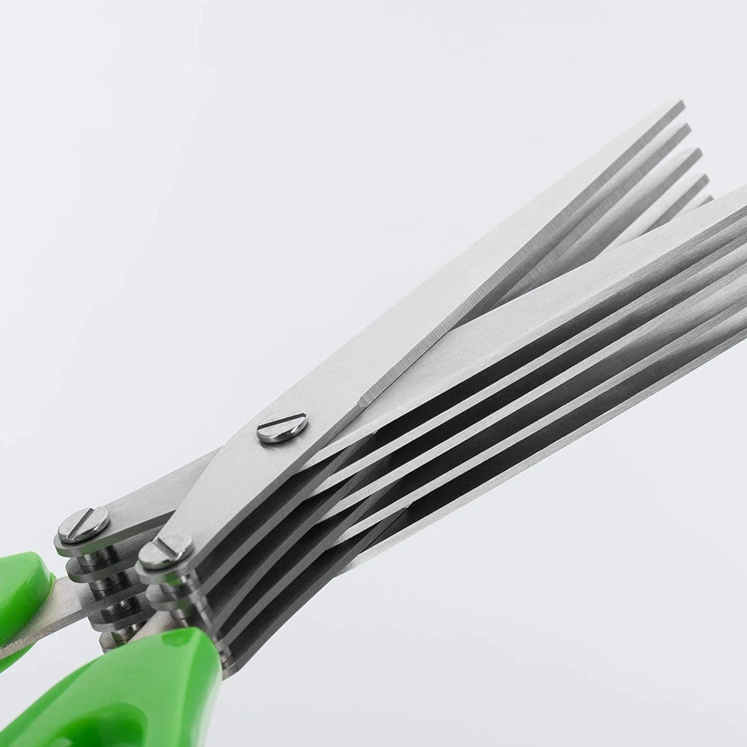 Stainless Steel 5-Blade Herb Scissors - Image 6