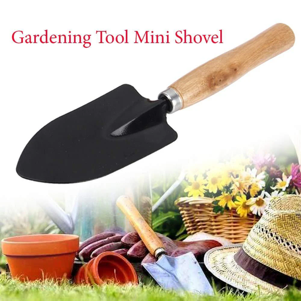 Gardening Tools Seed Handheld Shovel Rake Spade Trowel with Pruning Shear - Image 3