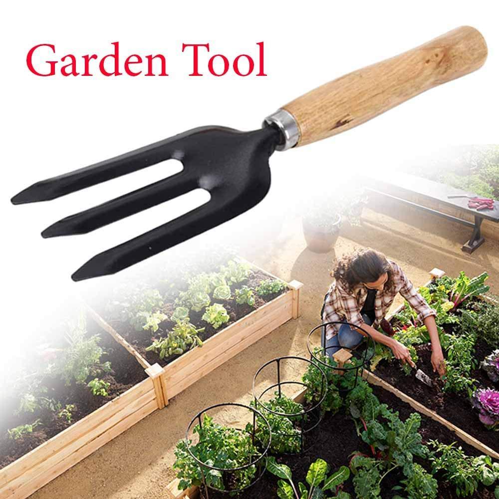 Gardening Tools Seed Handheld Shovel Rake Spade Trowel with Pruning Shear - Image 7