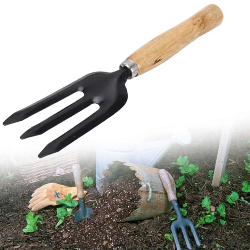 Gardening Tools Seed Handheld Shovel Rake Spade Trowel with Pruning Shear - Image 9