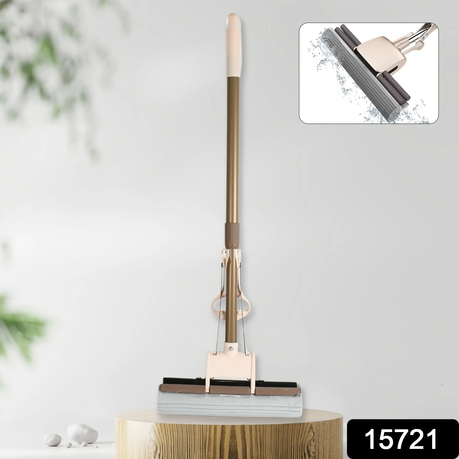 Sponge Mop Super absorbent Sponge-head-self-cleaning miracle-mop - Image 2