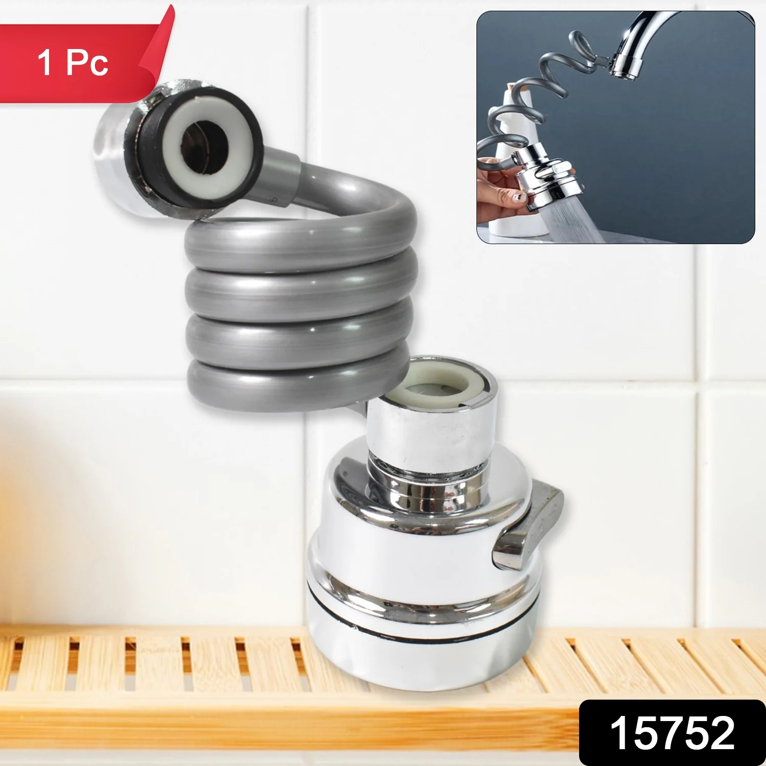 Water Faucet Extender Kitchen Faucet Sprayer Kitchen Sink Accessories Tools (1 Pc) - Image 2