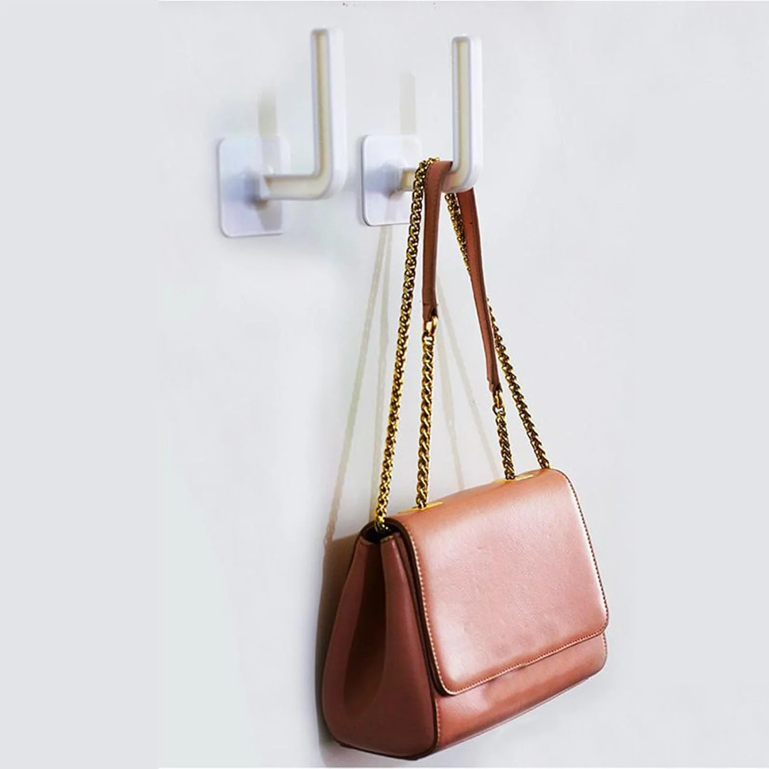 Multipurpose Shelf Organizer, Hanging Storage Rack (2 Pc Set With 2 Adhesive hook) - Image 7