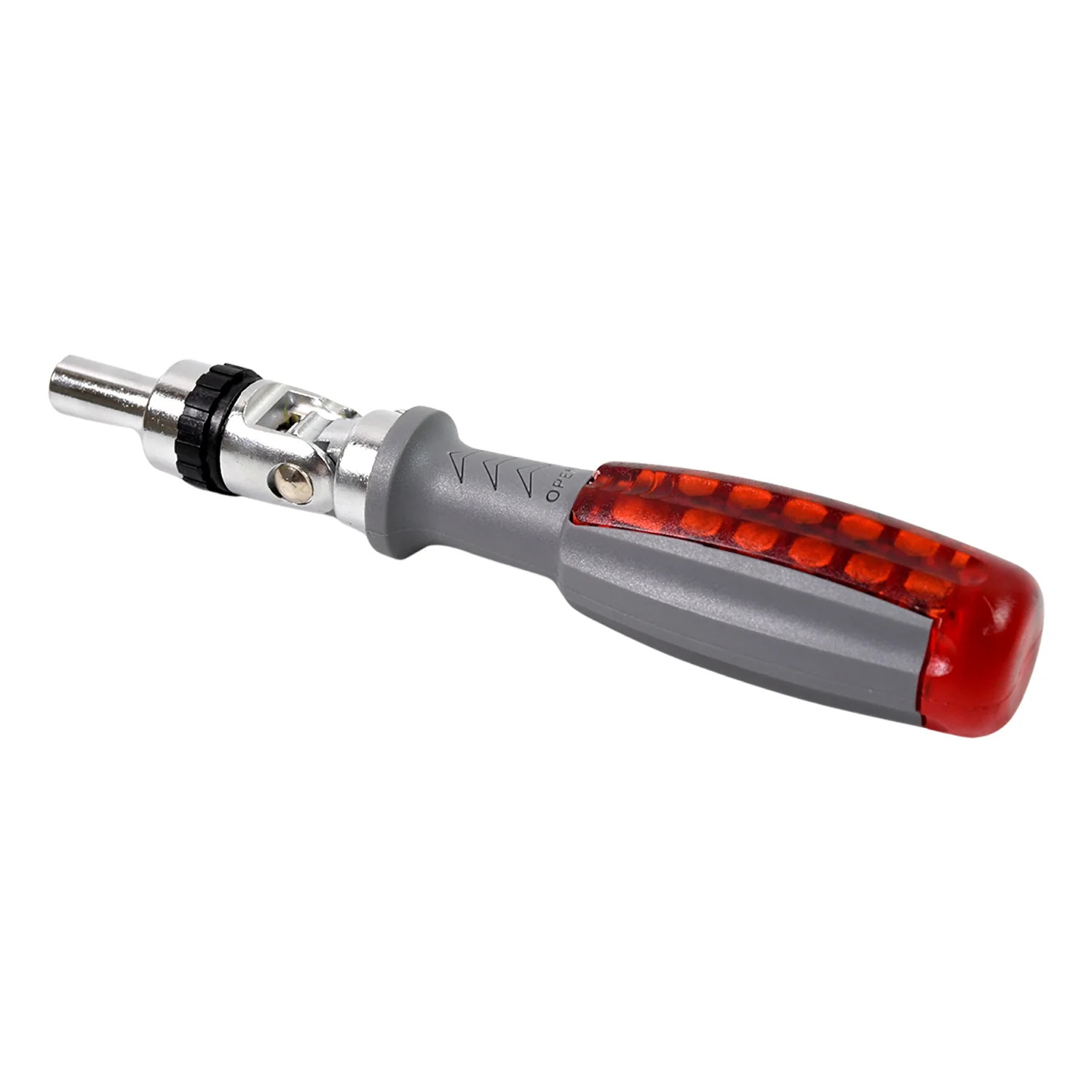 Multi Bits Ratchet Screwdriver Set, Adjustable Angle Two-Way Ratcheting (1 Set) - Image 5