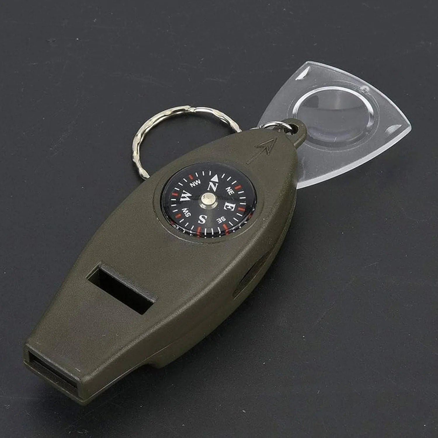 4 in 1 Multifunctional Emergency Survival Whistle (1 Pc) - Image 4