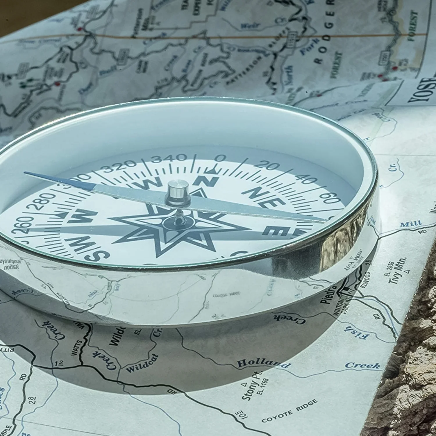 Handheld Large Compass for direction and Navigation (80 MM / 3 Inch / 1 Pc) - Image 6
