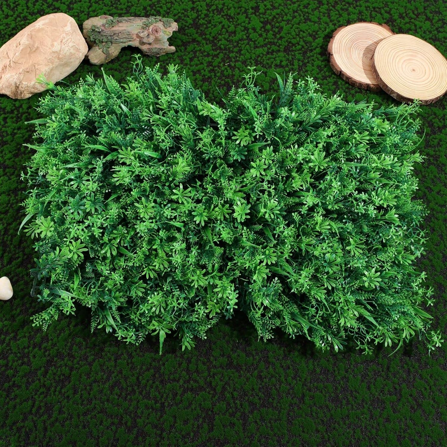 Square Grass Artificial Aquarium Fish Tank (60×40 Cm/Mix Design/1 Pc) - Image 6