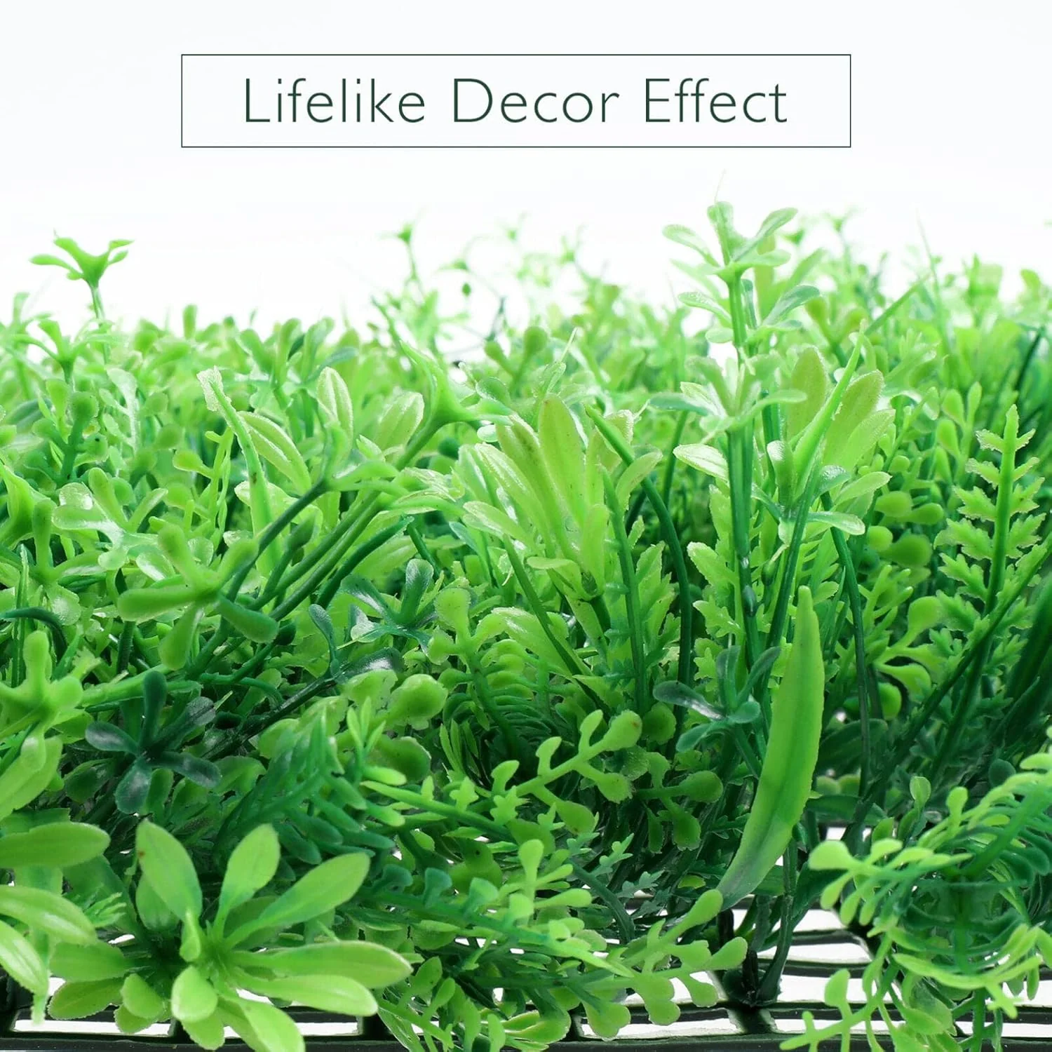 Square Grass Artificial Aquarium Fish Tank (60×40 Cm/Mix Design/1 Pc) - Image 8