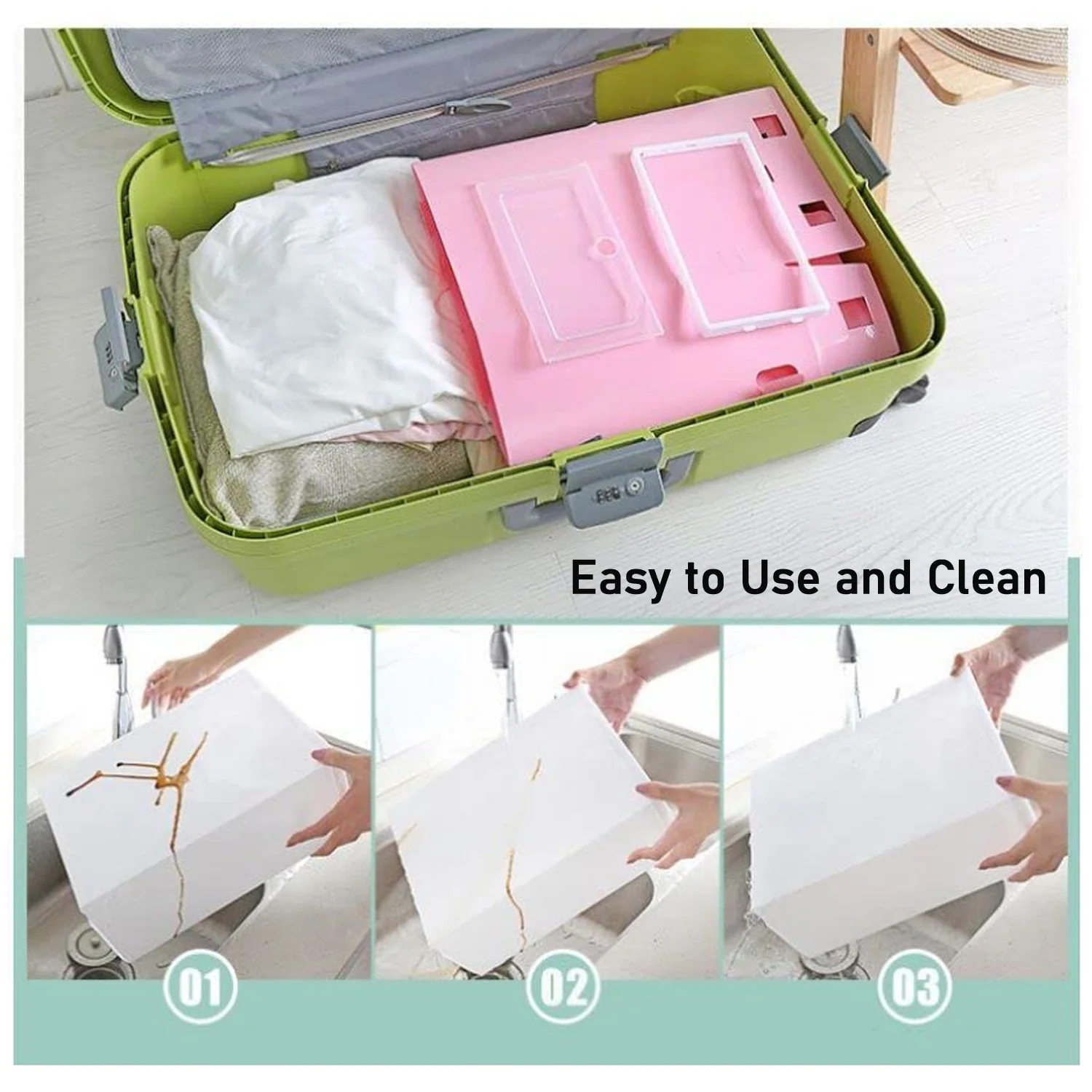 3 Layer Transparent Shoes Storage Box Plastic Stackable Shoe (1 Set / 3 Layer) - Image 4