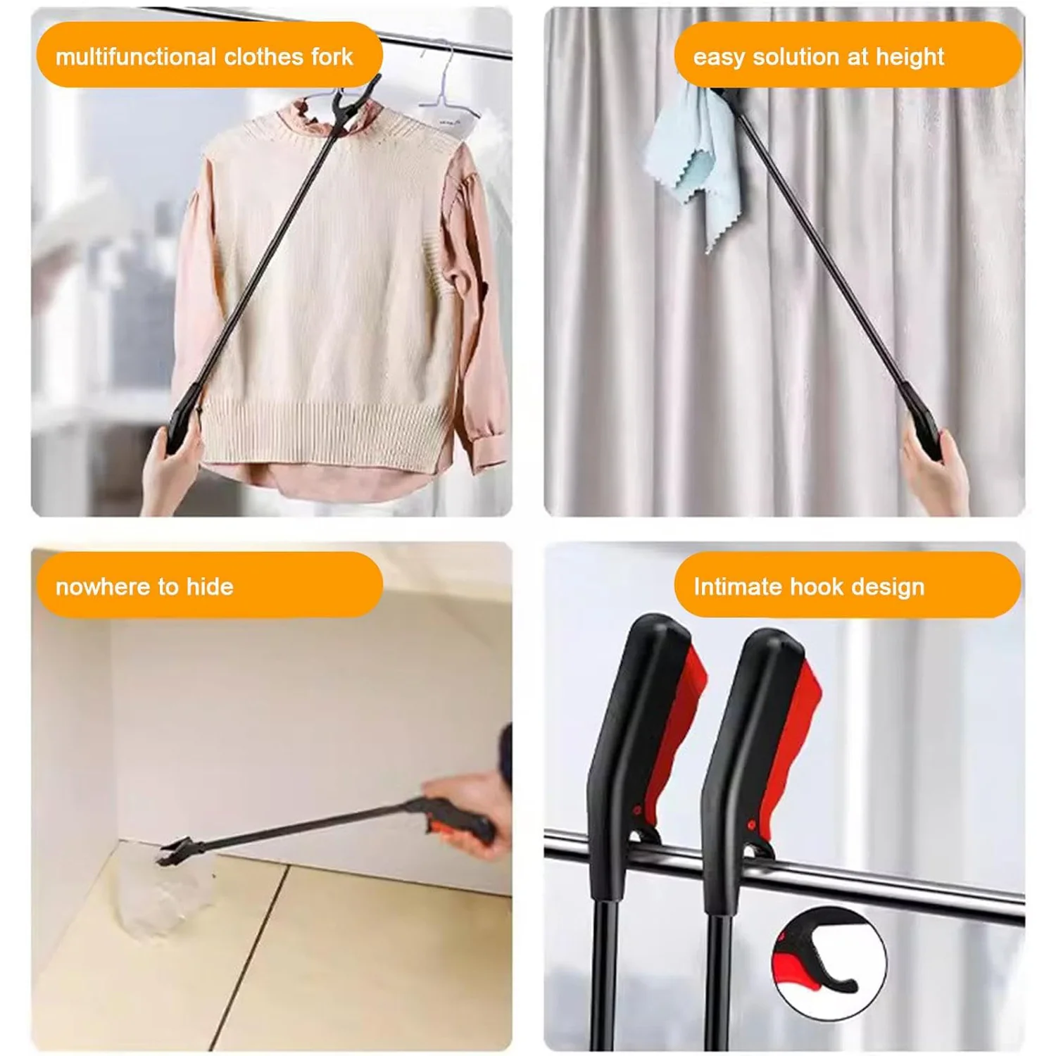Tool Pick Up Stick Elderly, Robust Gripping Tool for Outdoor Cleaning (1 pc / Big) - Image 6
