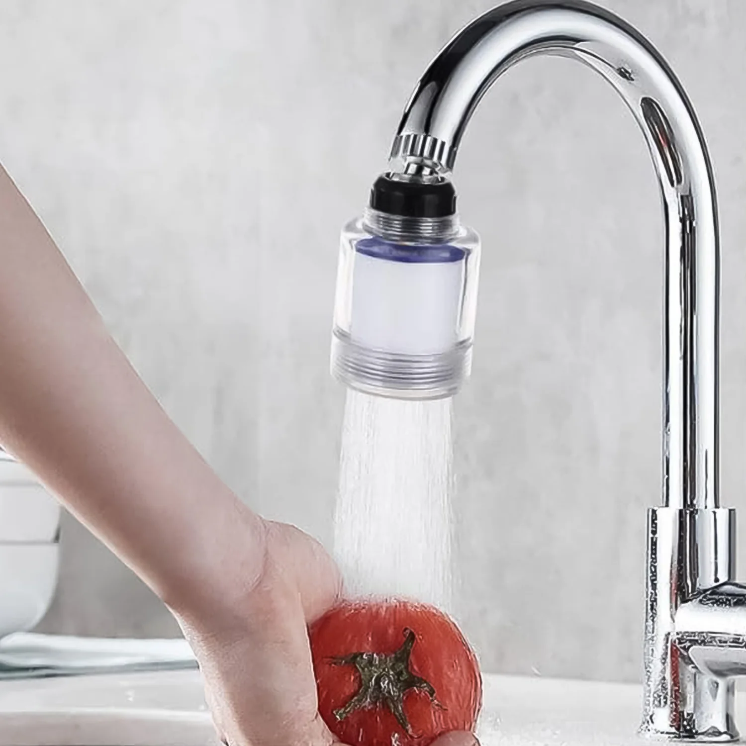 Water Faucet Extender, Swivel Faucet Aerator (1 Pc) - Image 4