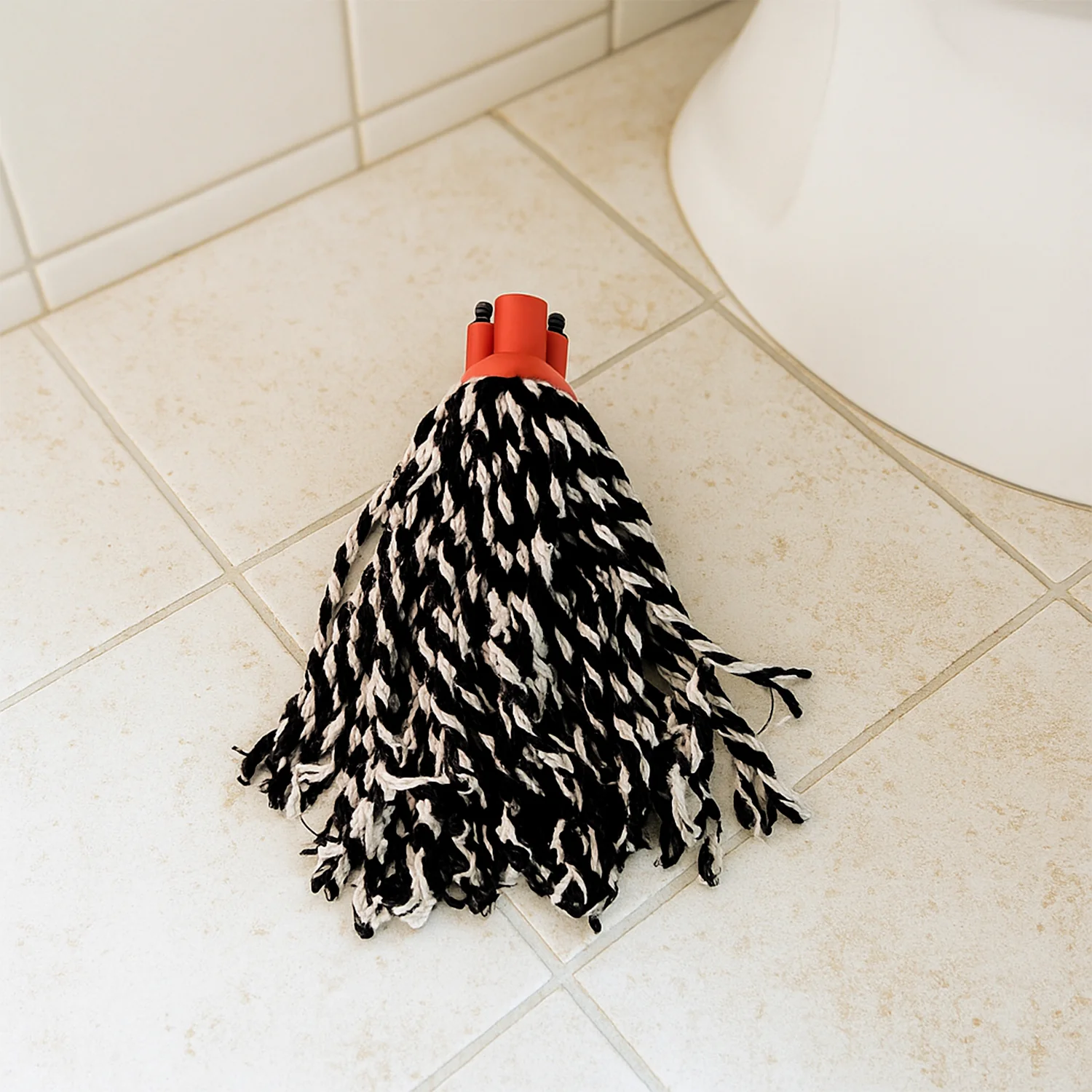 Plastic Mop Refill with Handle Grip - Image 4