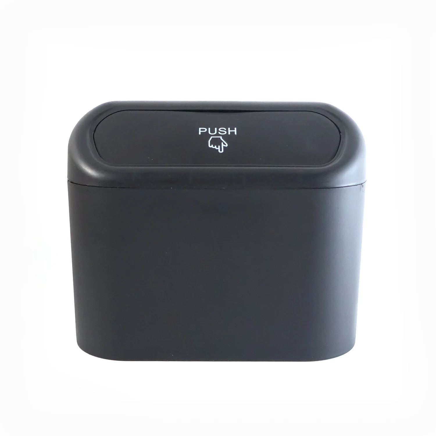 Mini Car Trash Can with Lid, Waterproof Car Trash Bin Storage Box (1 Pc) - Image 5