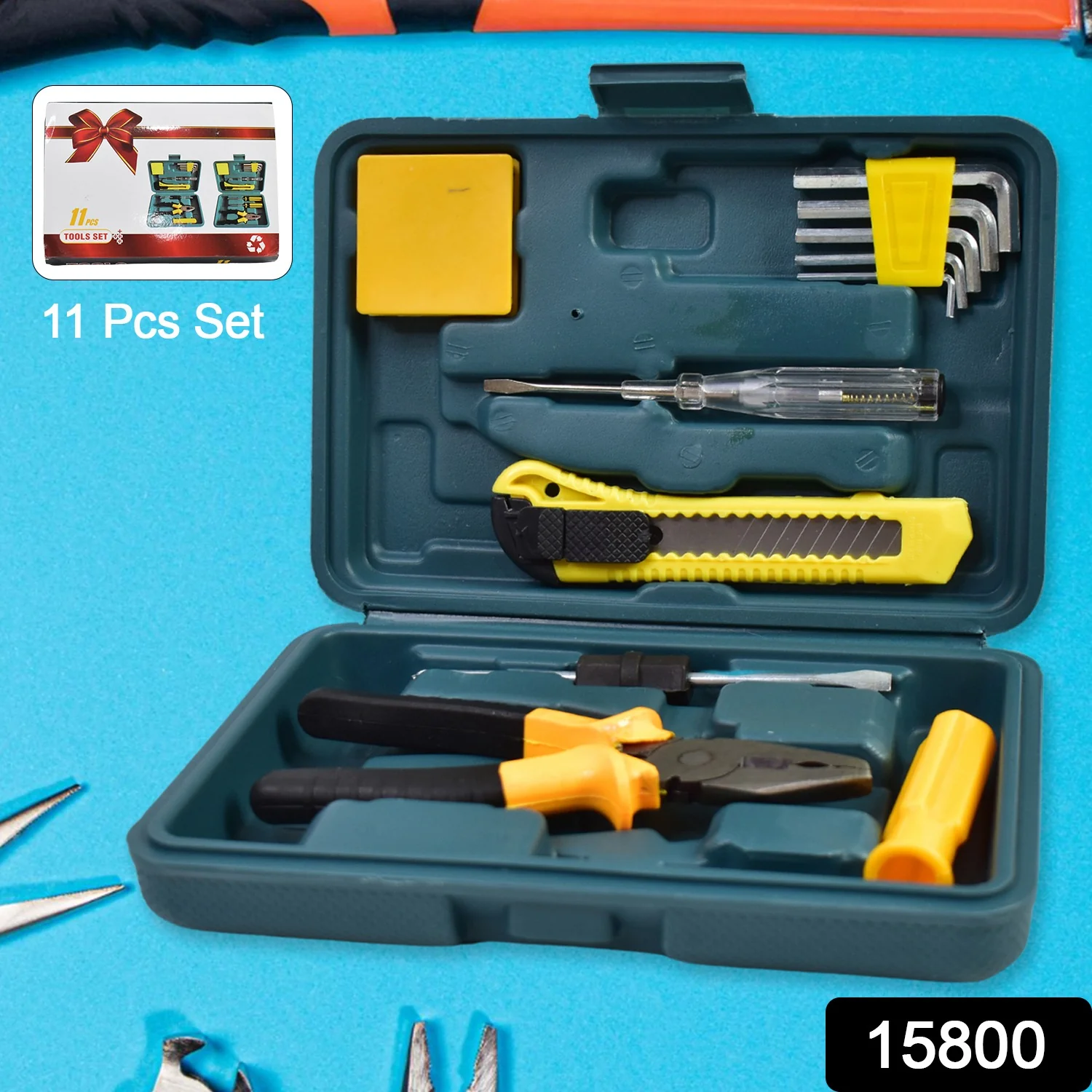Multi Functional Hardware Tool Set (11 Pcs Set) - Image 2