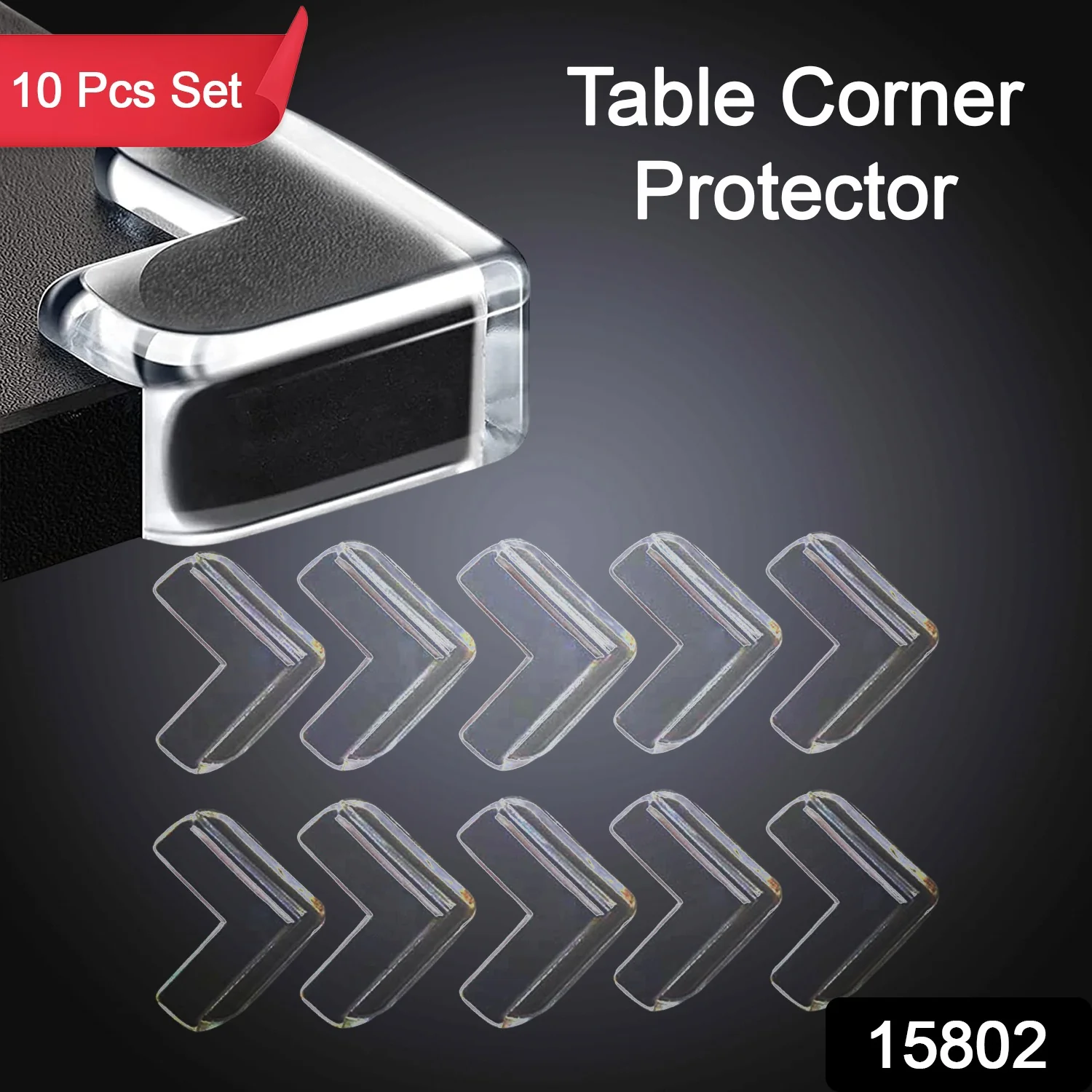 L Shape Safety Corner Protectors (10 Pcs Set) - Image 2