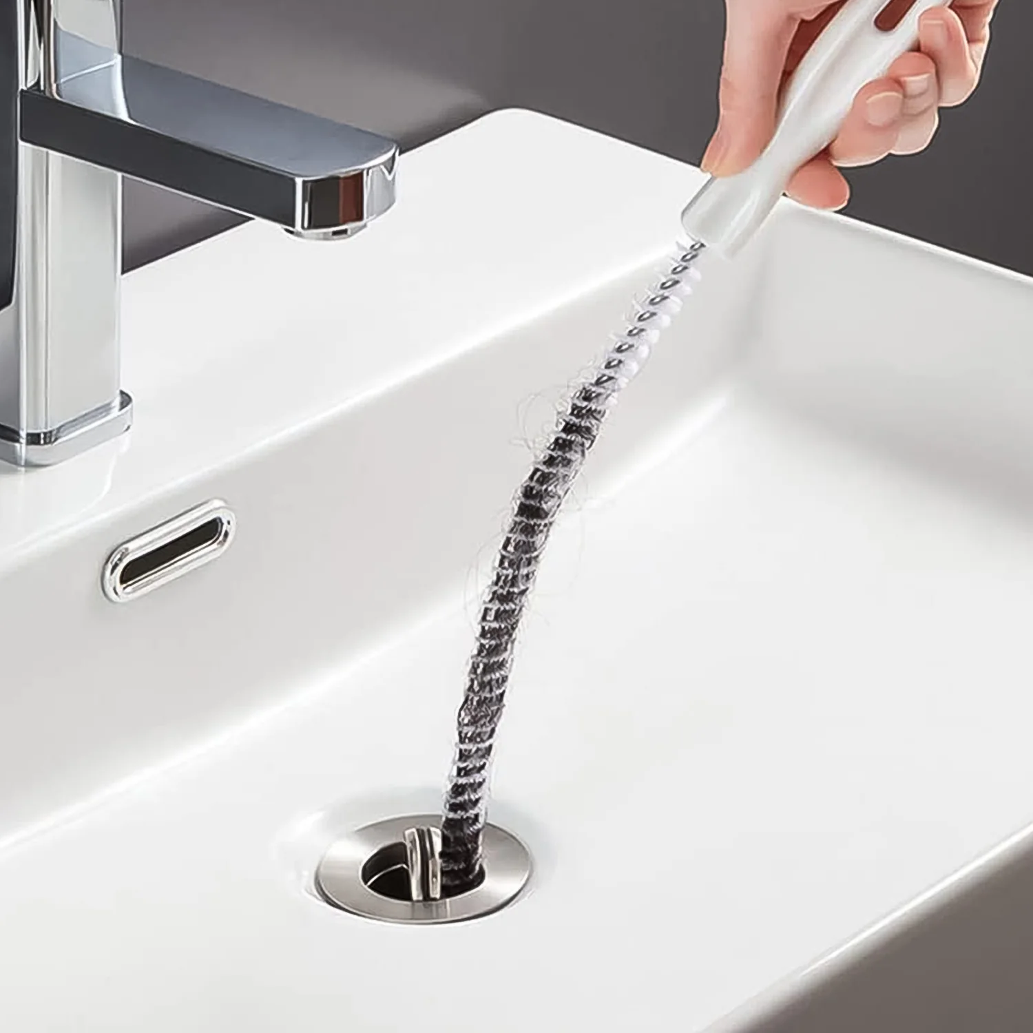 Flexible Sink Cleaning Brush Water Pipe Drain Dredge Tool (48 CM / 1 Pc) - Image 5